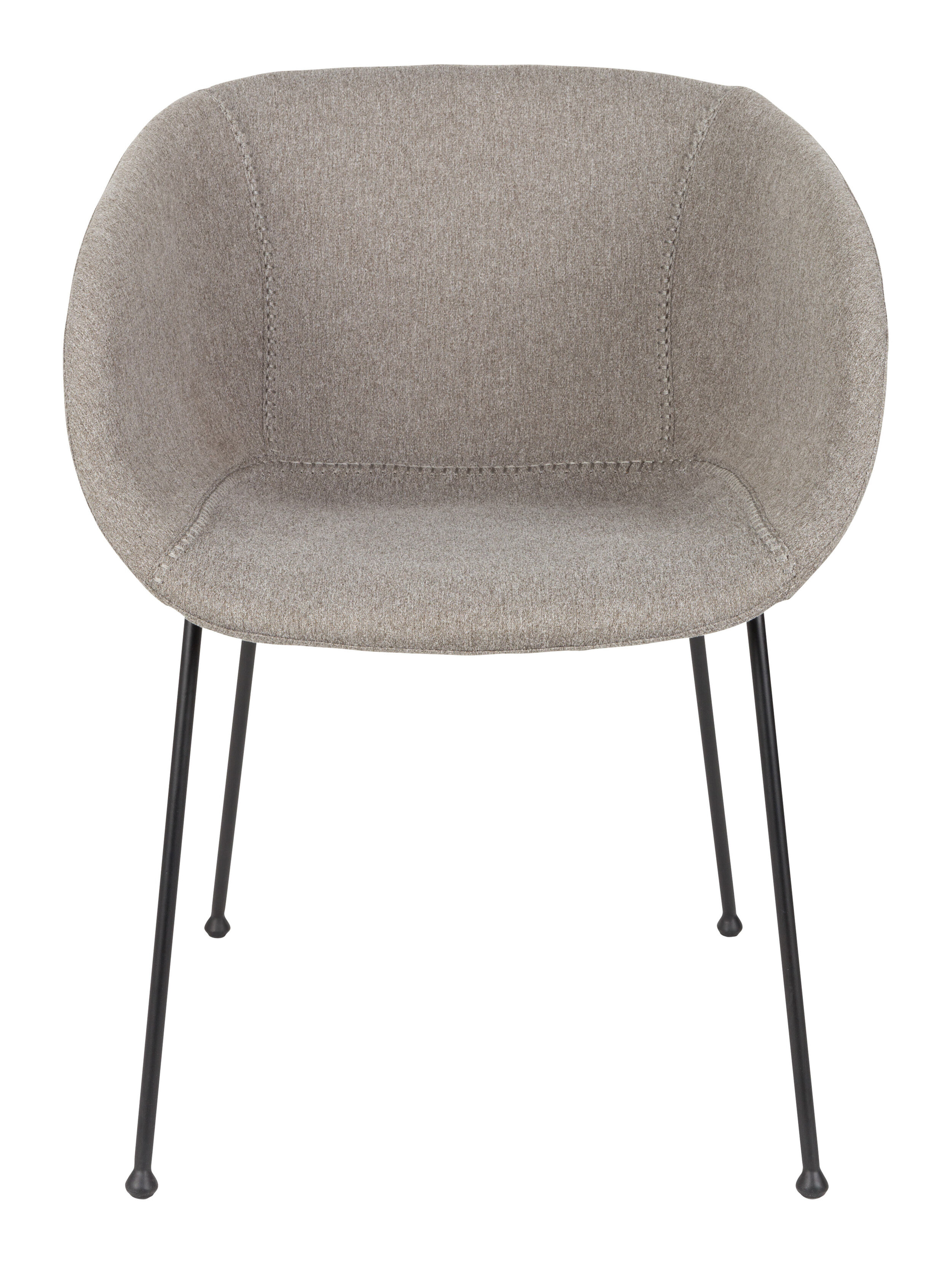 Zuiver Eetkamerstoel 'Feston' Stof, kleur Grijs