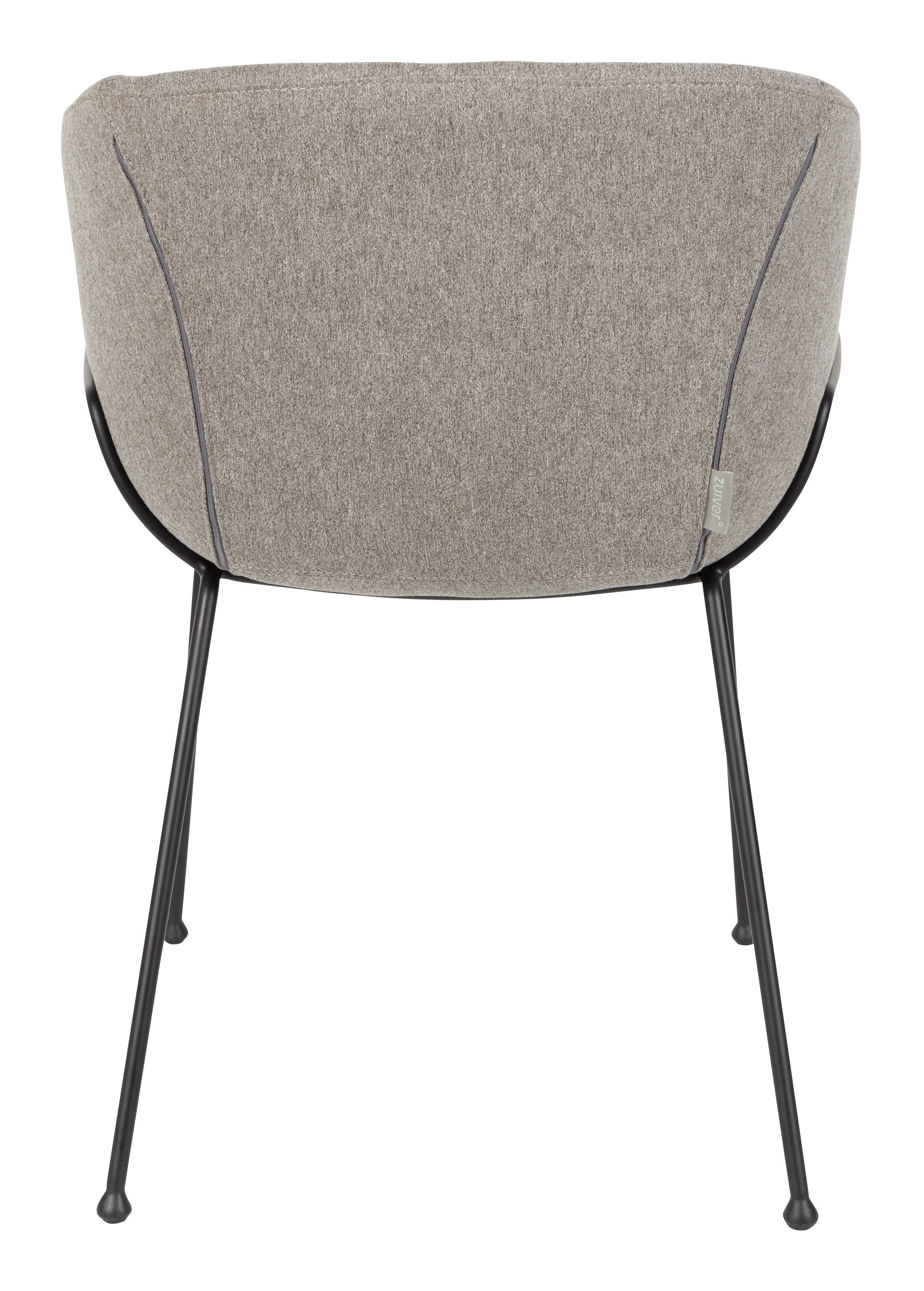 Zuiver Eetkamerstoel 'Feston' Stof, kleur Grijs