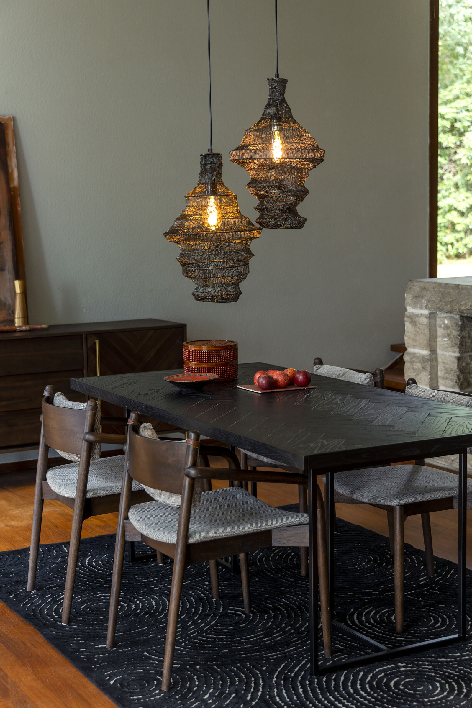 Dutchbone Eetkamerstoel 'Torrance' met armleuning