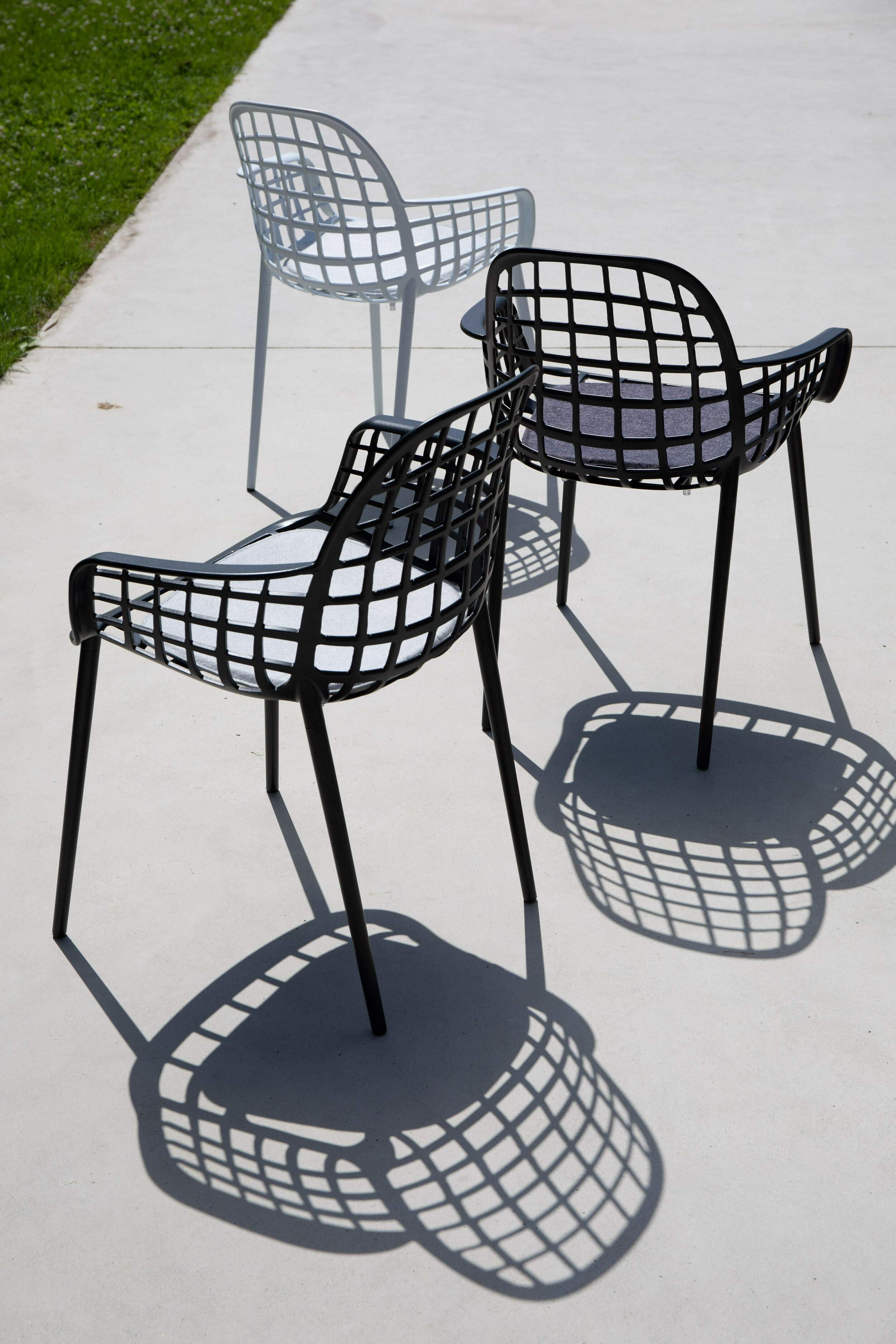 Zuiver Tuinstoel 'Albert Kuip' Aluminium, kleur Wit