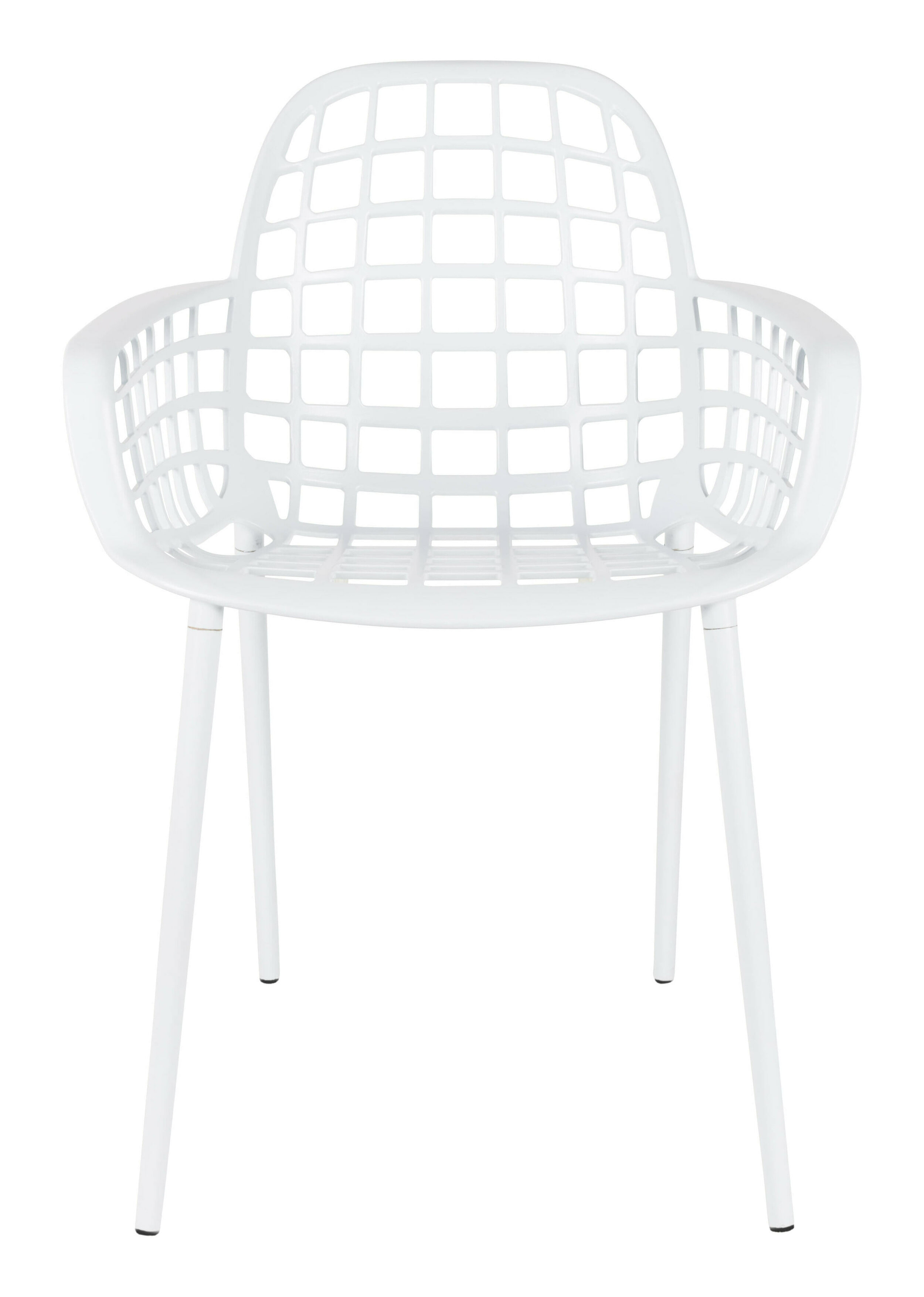 Zuiver Tuinstoel 'Albert Kuip' Aluminium, kleur Wit
