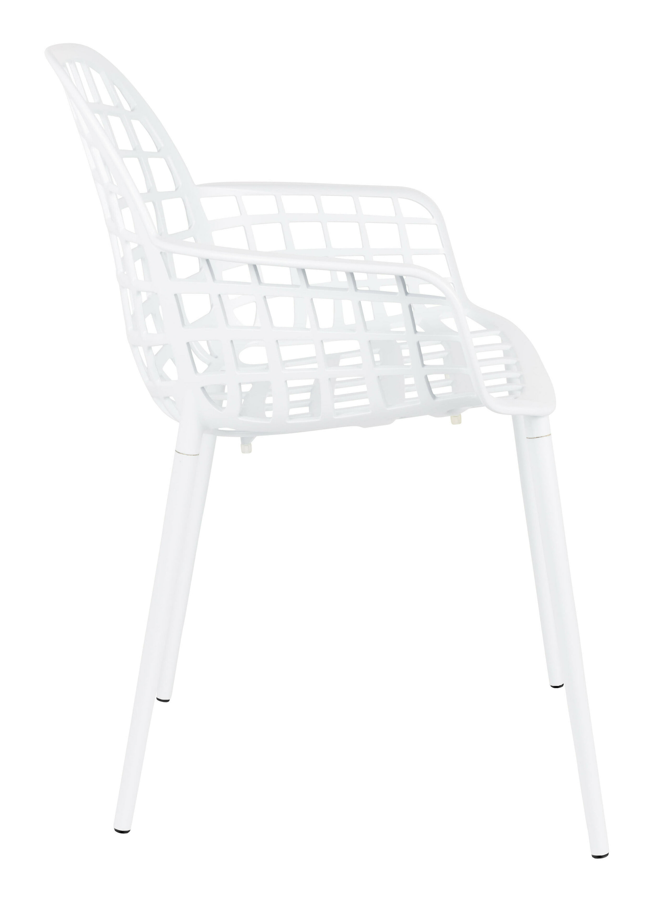 Zuiver Tuinstoel 'Albert Kuip' Aluminium, kleur Wit