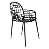Zuiver Tuinstoel 'Albert Kuip' Aluminium, kleur Zwart