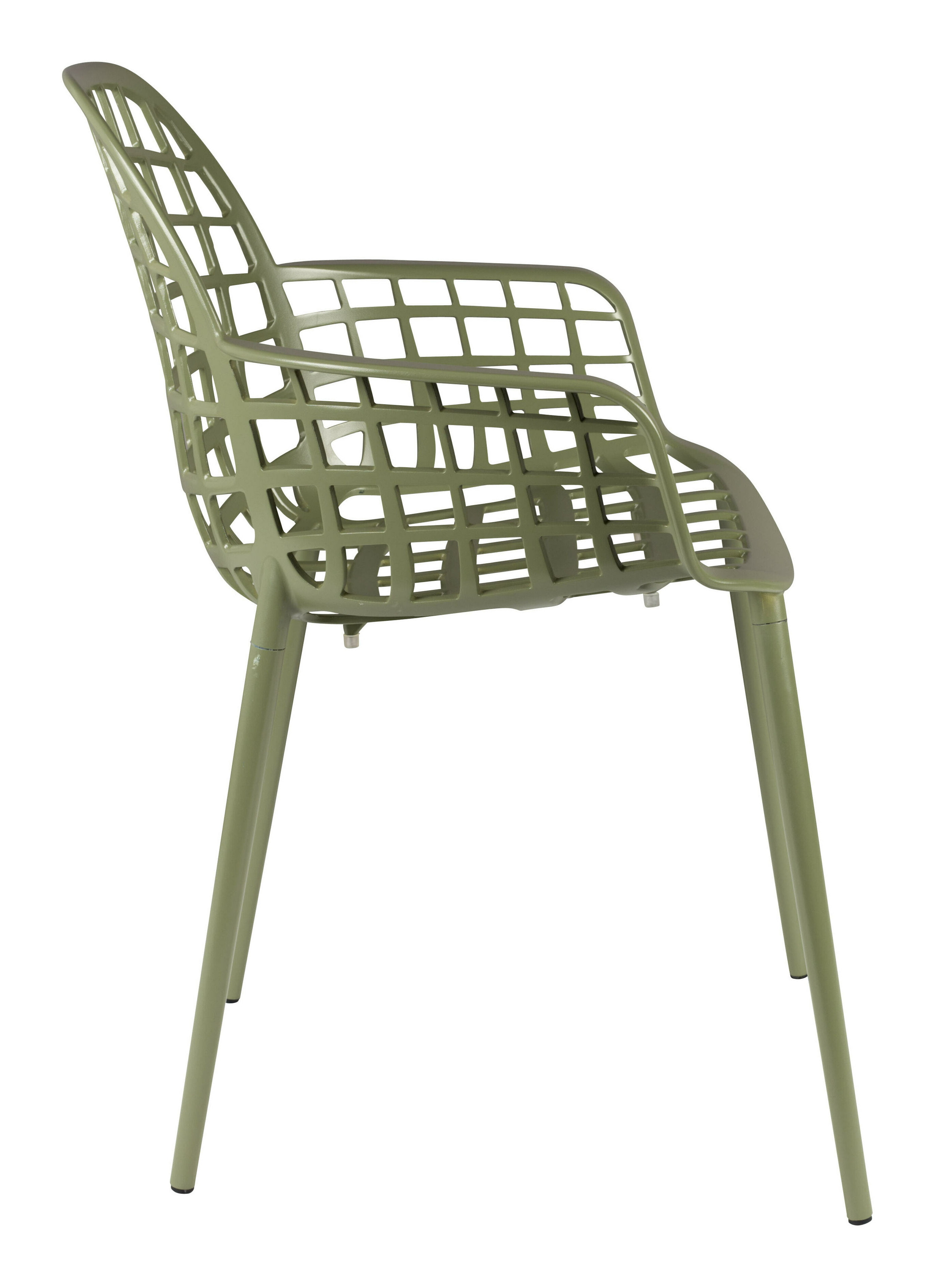 Zuiver Tuinstoel 'Albert Kuip' Aluminum, kleur Groen