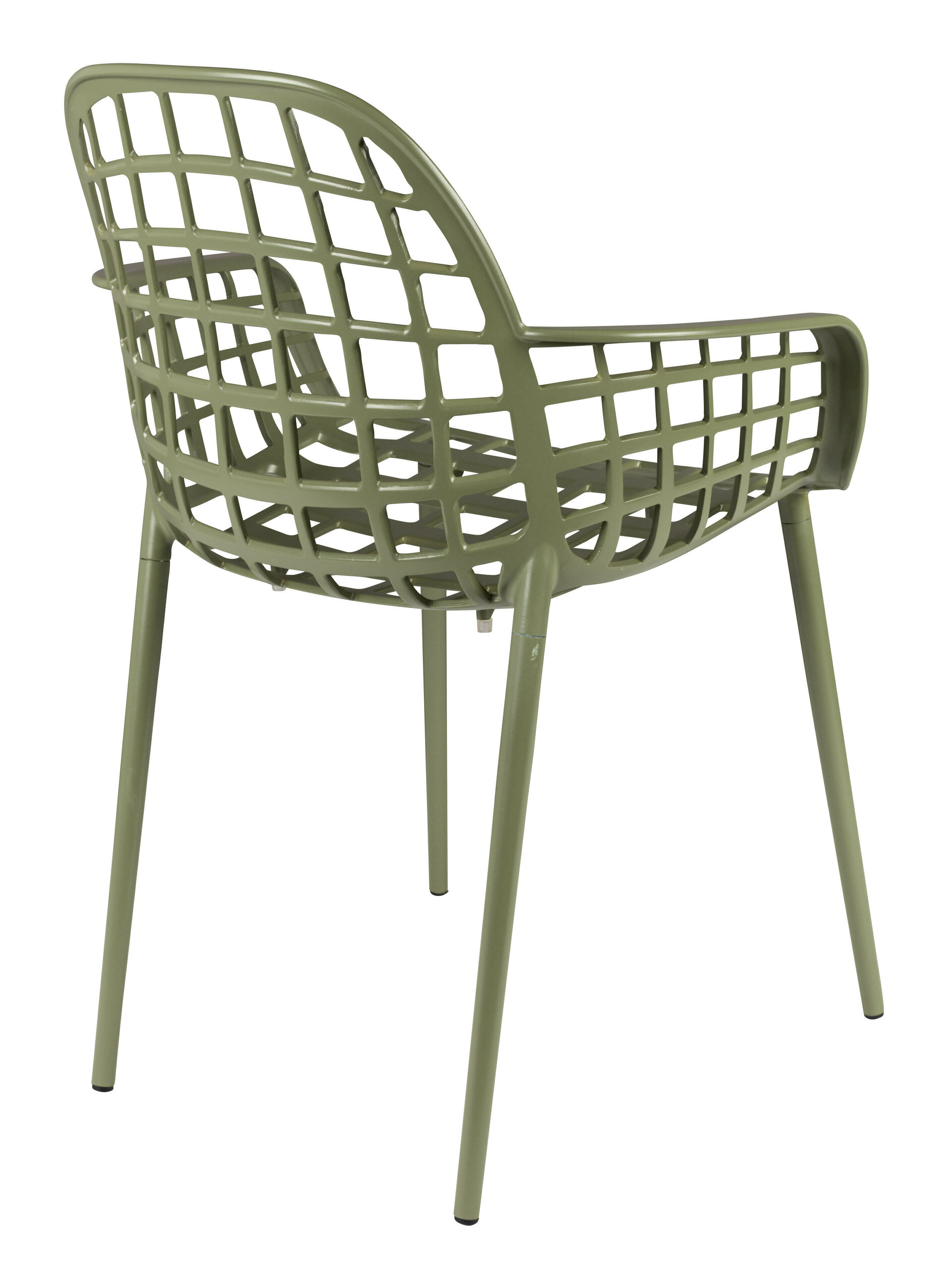 Zuiver Tuinstoel 'Albert Kuip' Aluminum, kleur Groen