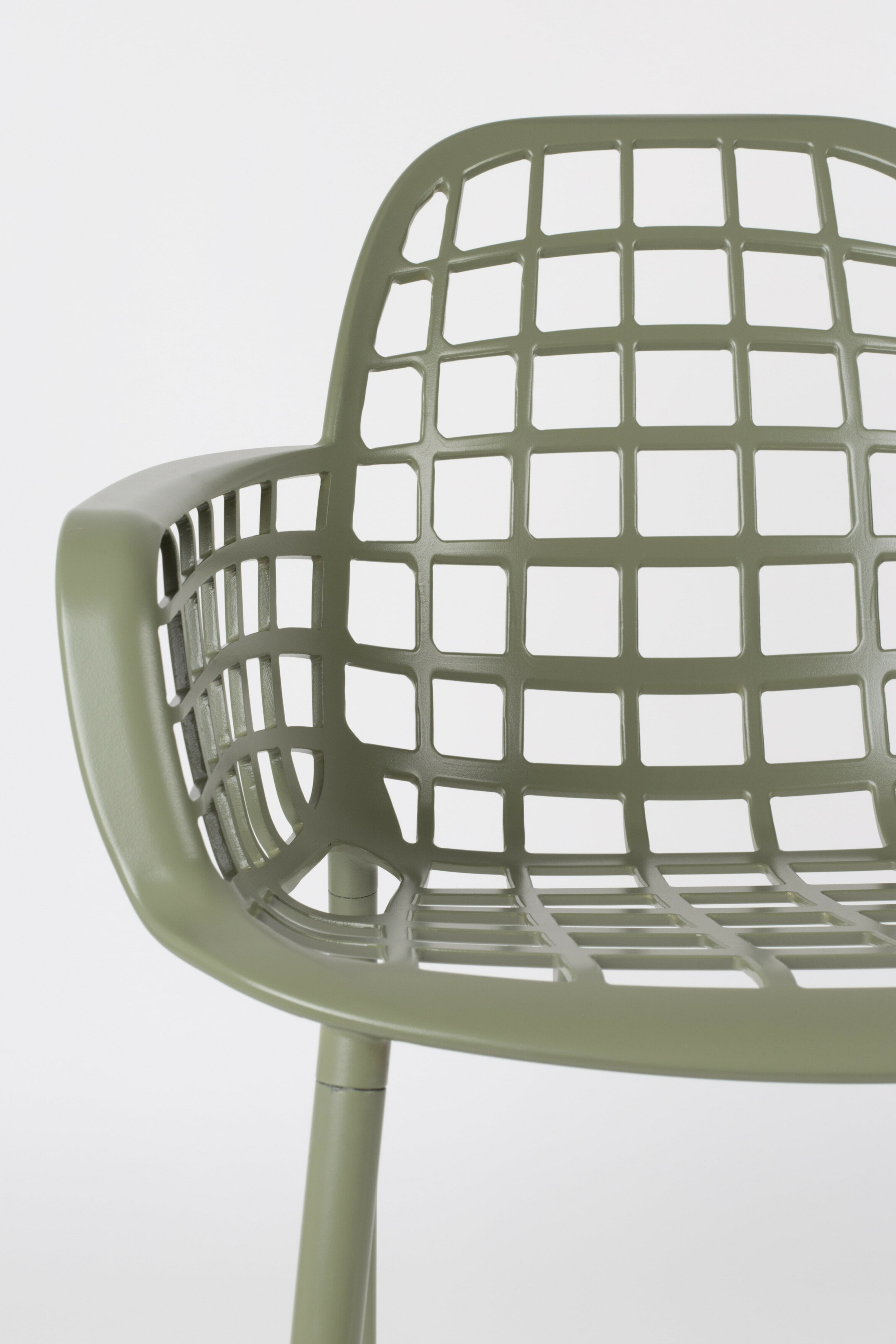 Zuiver Tuinstoel 'Albert Kuip' Aluminum, kleur Groen