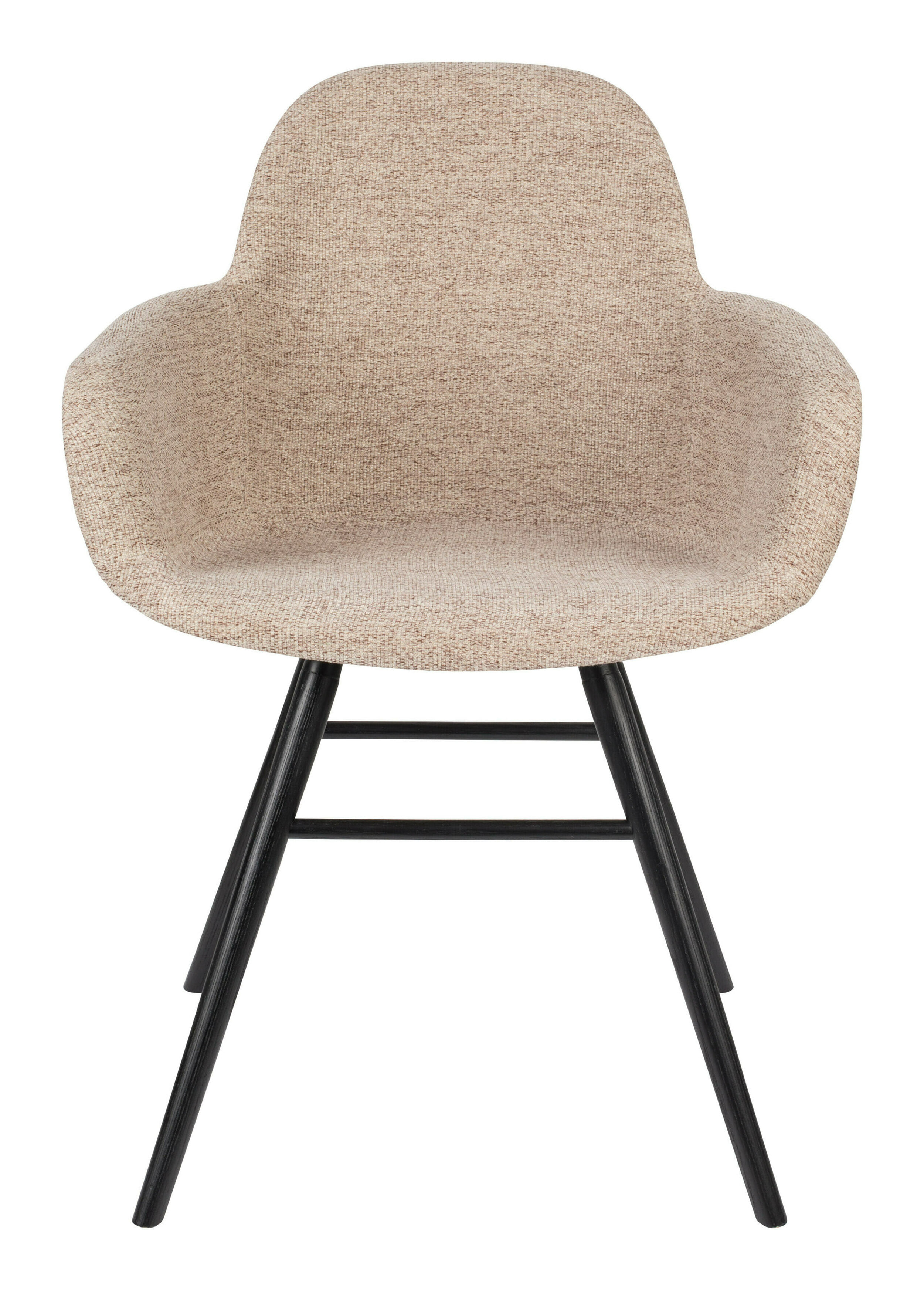 Zuiver Eetkamerstoel 'Albert Kuip' Met armleuning, Soft, kleur Beige