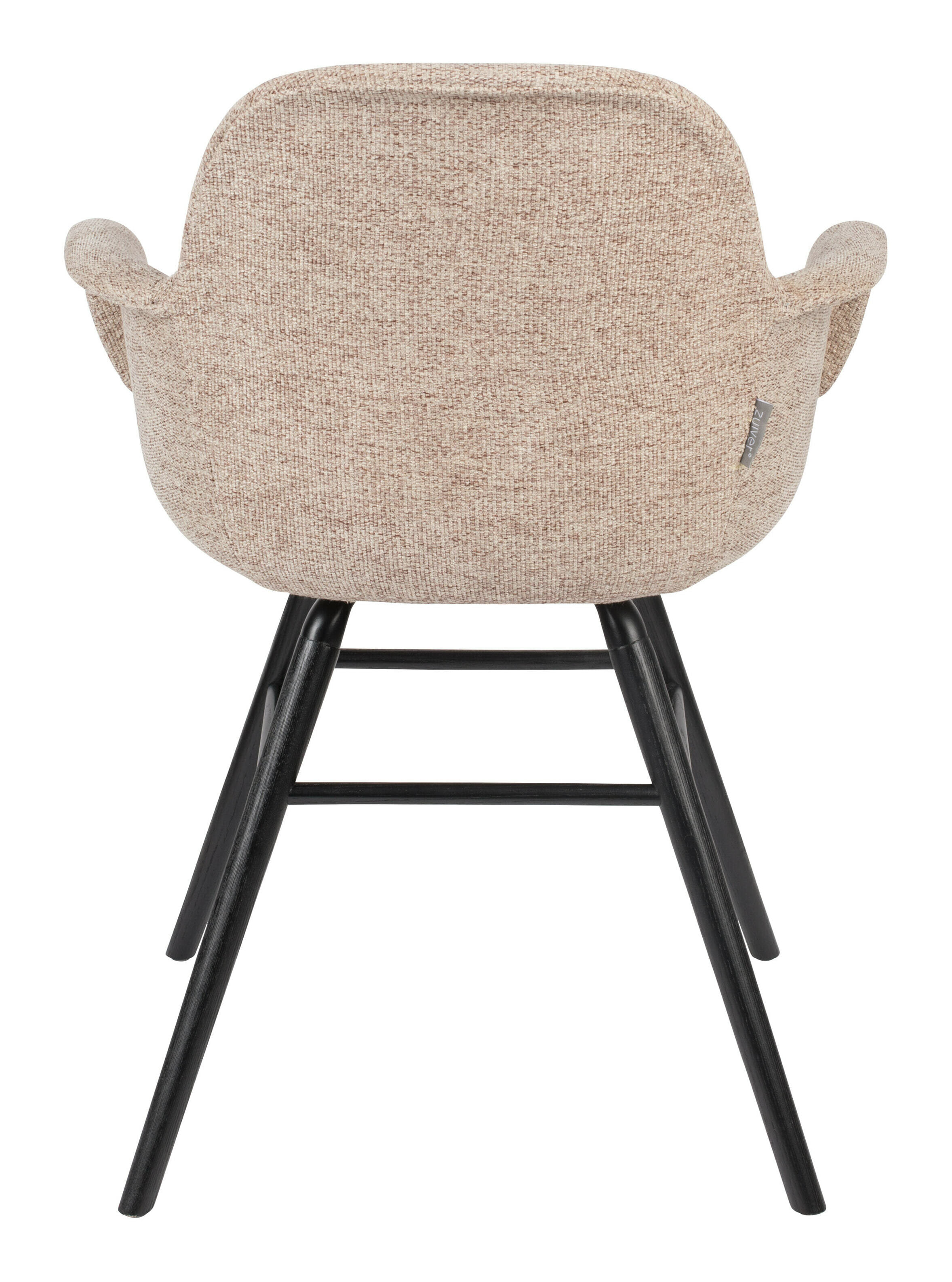 Zuiver Eetkamerstoel 'Albert Kuip' Met armleuning, Soft, kleur Beige