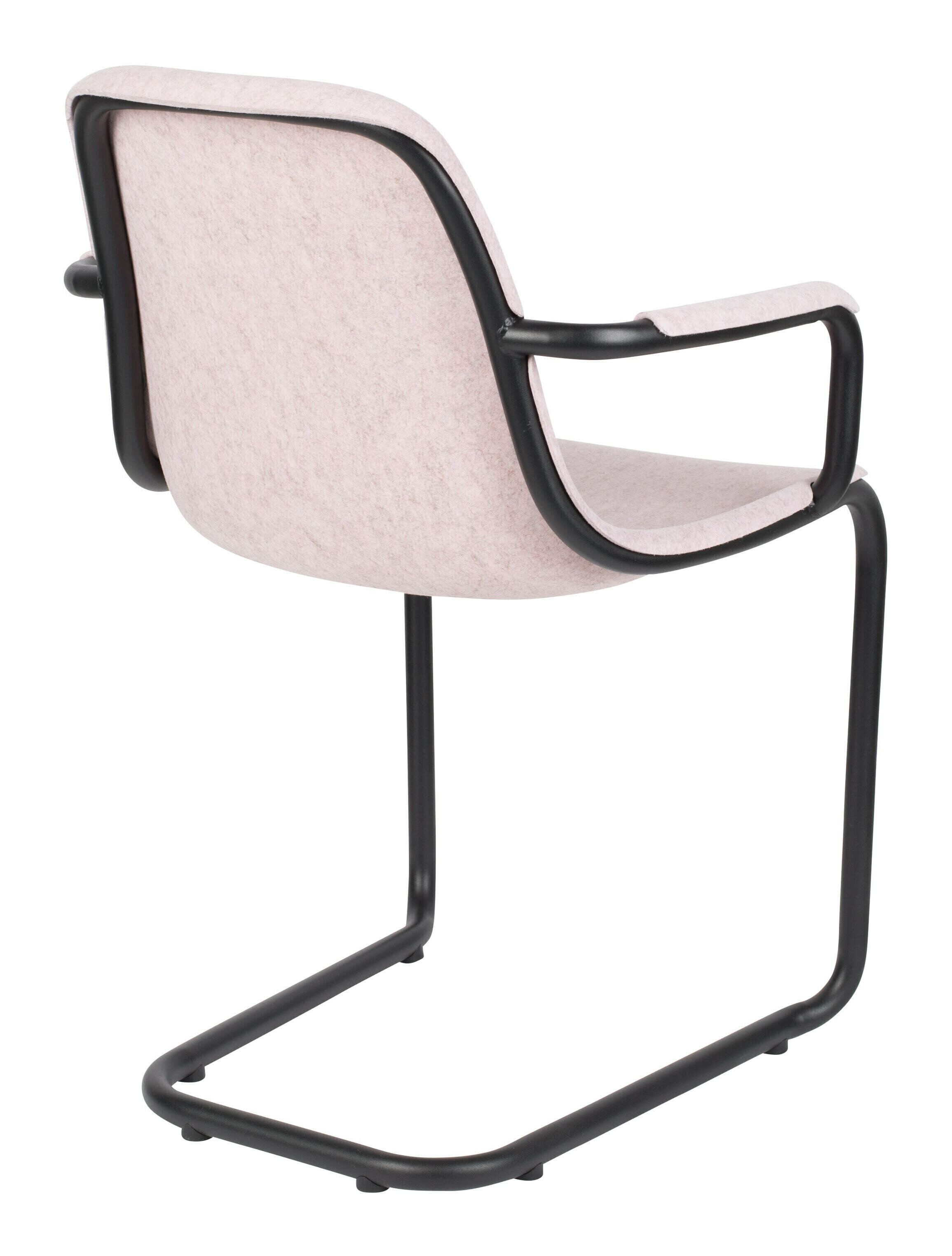 Zuiver Eetkamerstoel 'Thirsty' Met armleuning, Gerecycled PET, kleur Roze