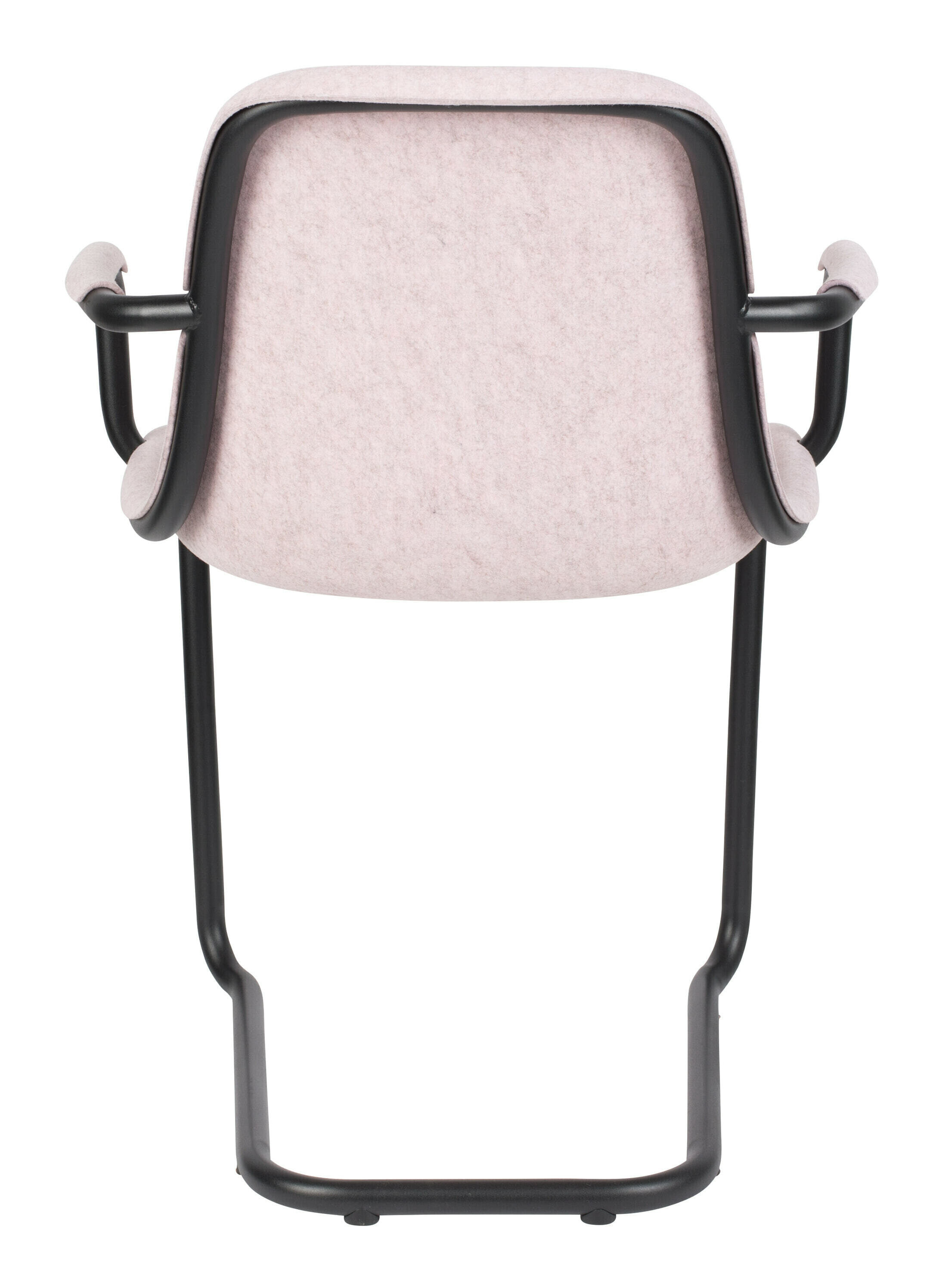 Zuiver Eetkamerstoel 'Thirsty' Met armleuning, Gerecycled PET, kleur Roze