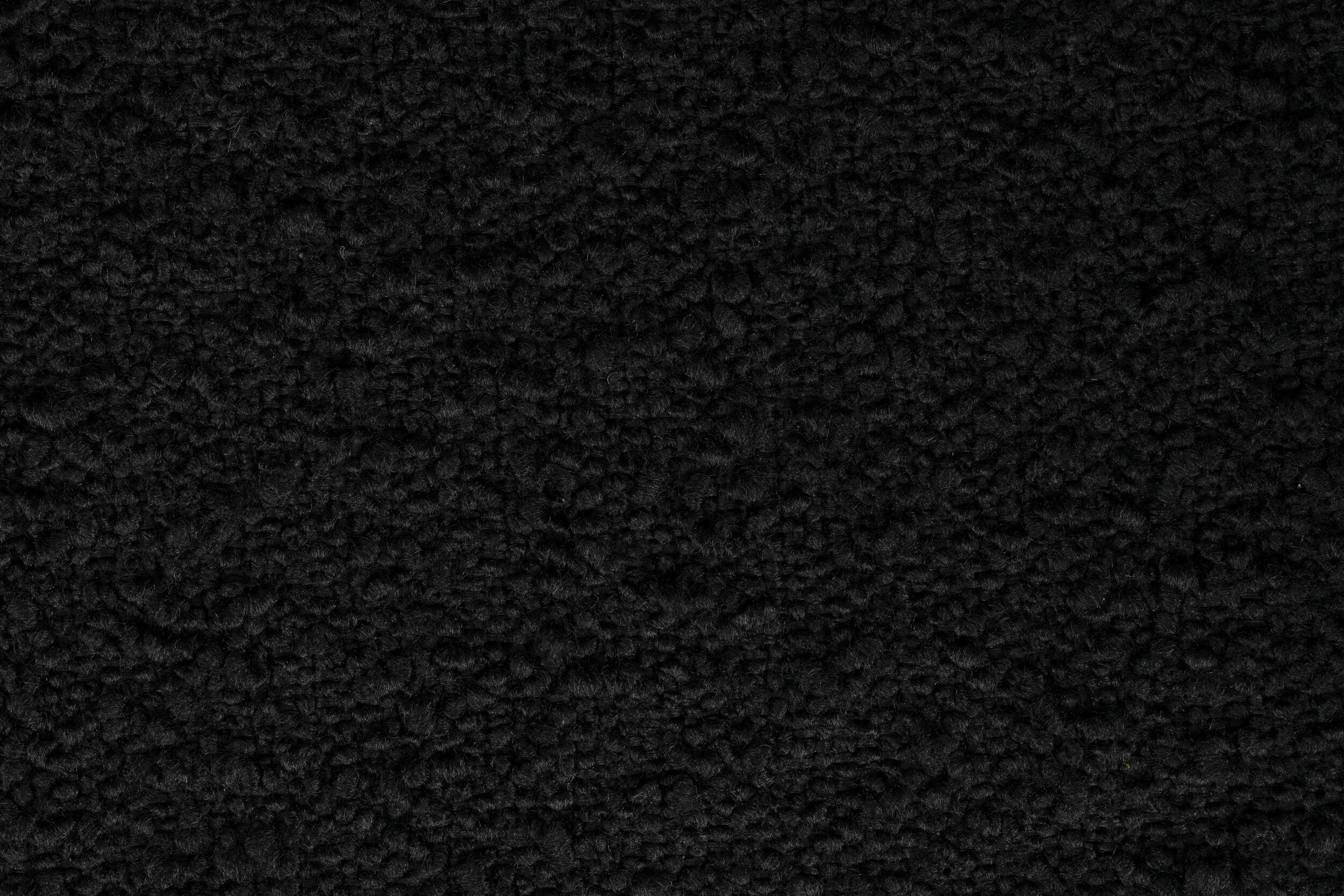 Zuiver Draaibare Eetkamerstoel 'Doulton' Bouclé, kleur Zwart