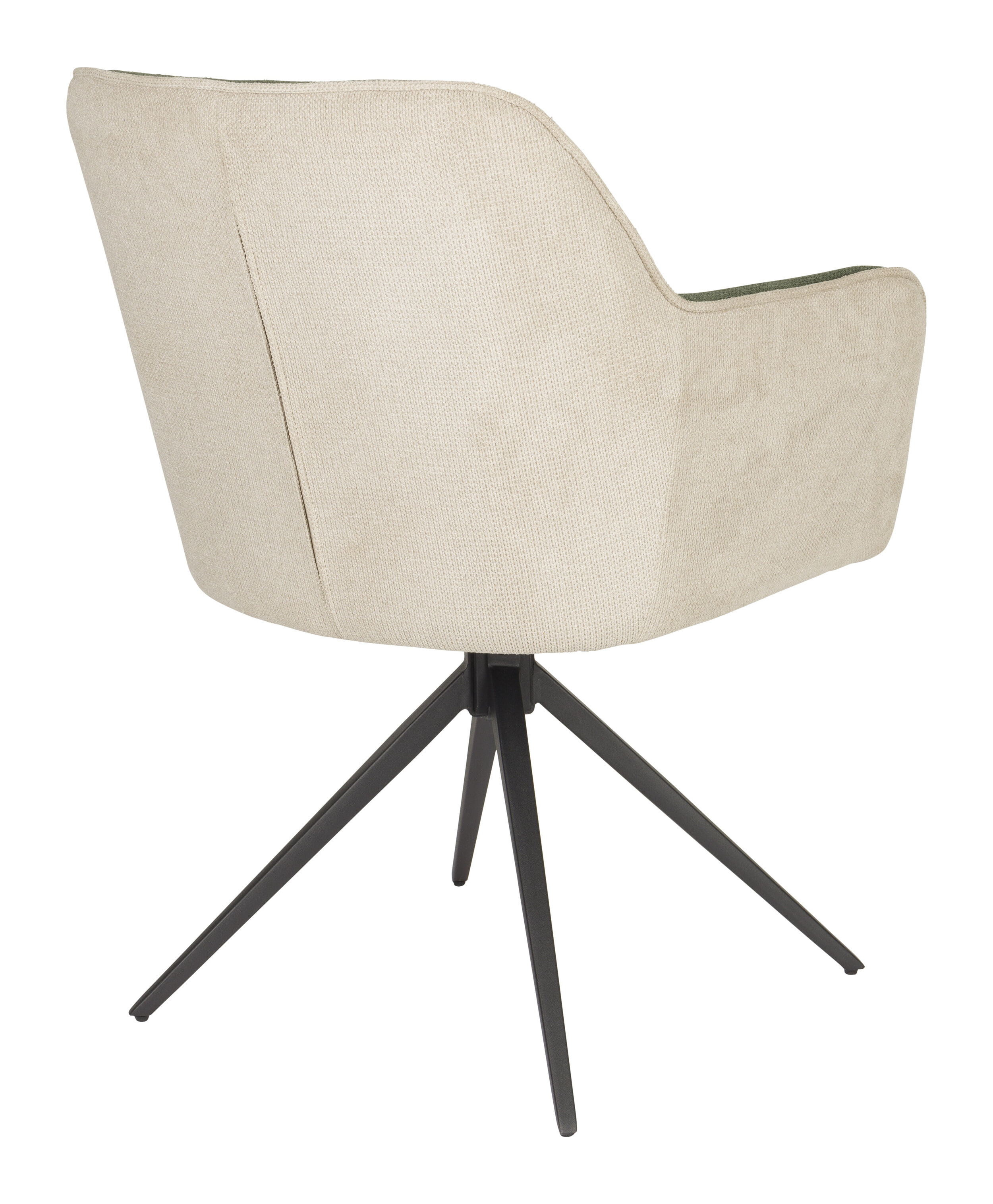 ZILT Eetkamerstoel 'Hasani' kleur Beige/Groen