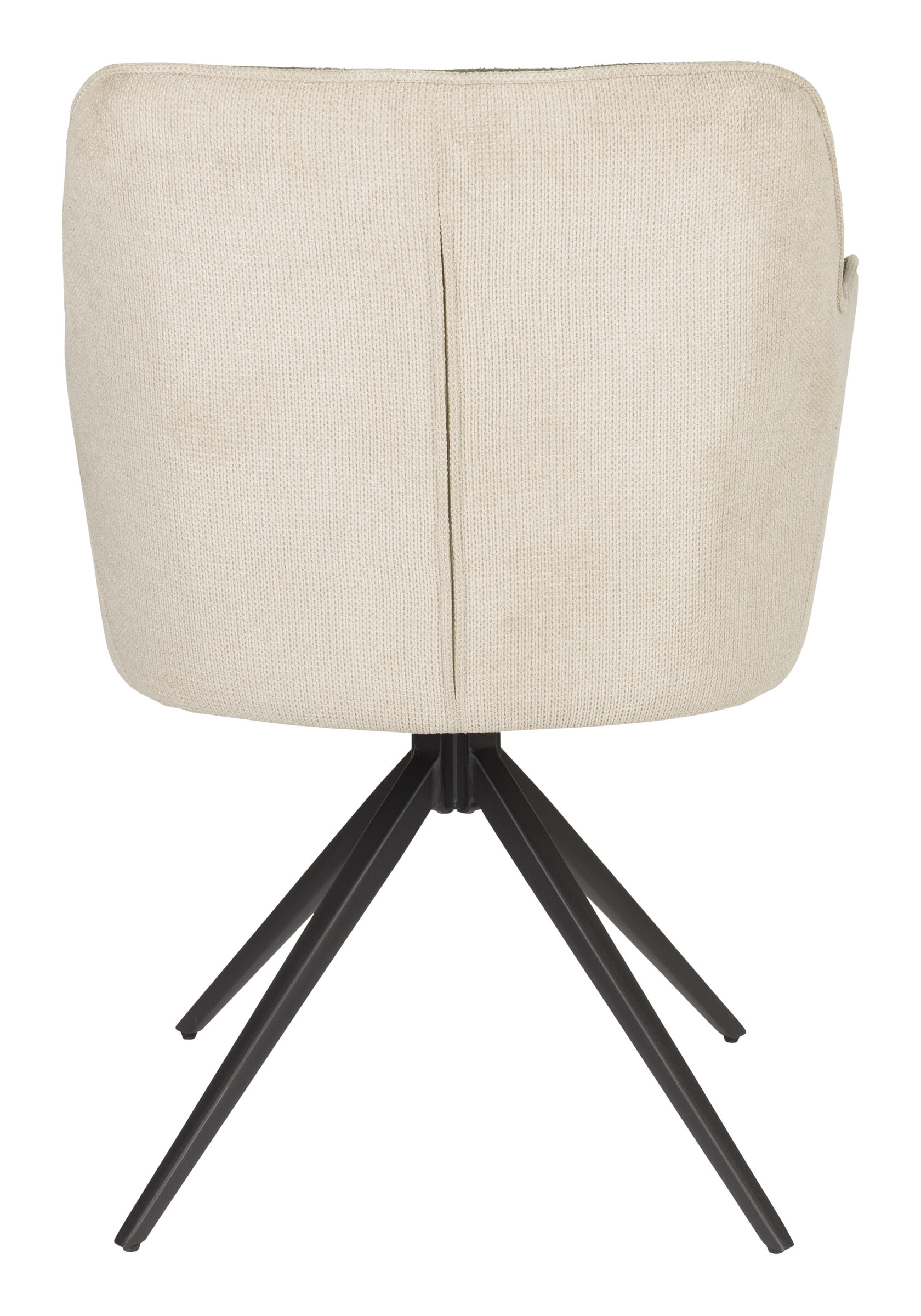 ZILT Eetkamerstoel 'Hasani' kleur Beige/Groen