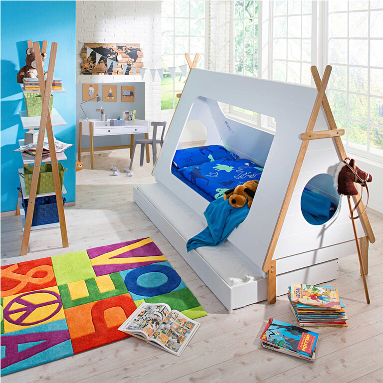 Artistiq Kinderbed 'Tipi' 90 x 200cm, kleur Wit
