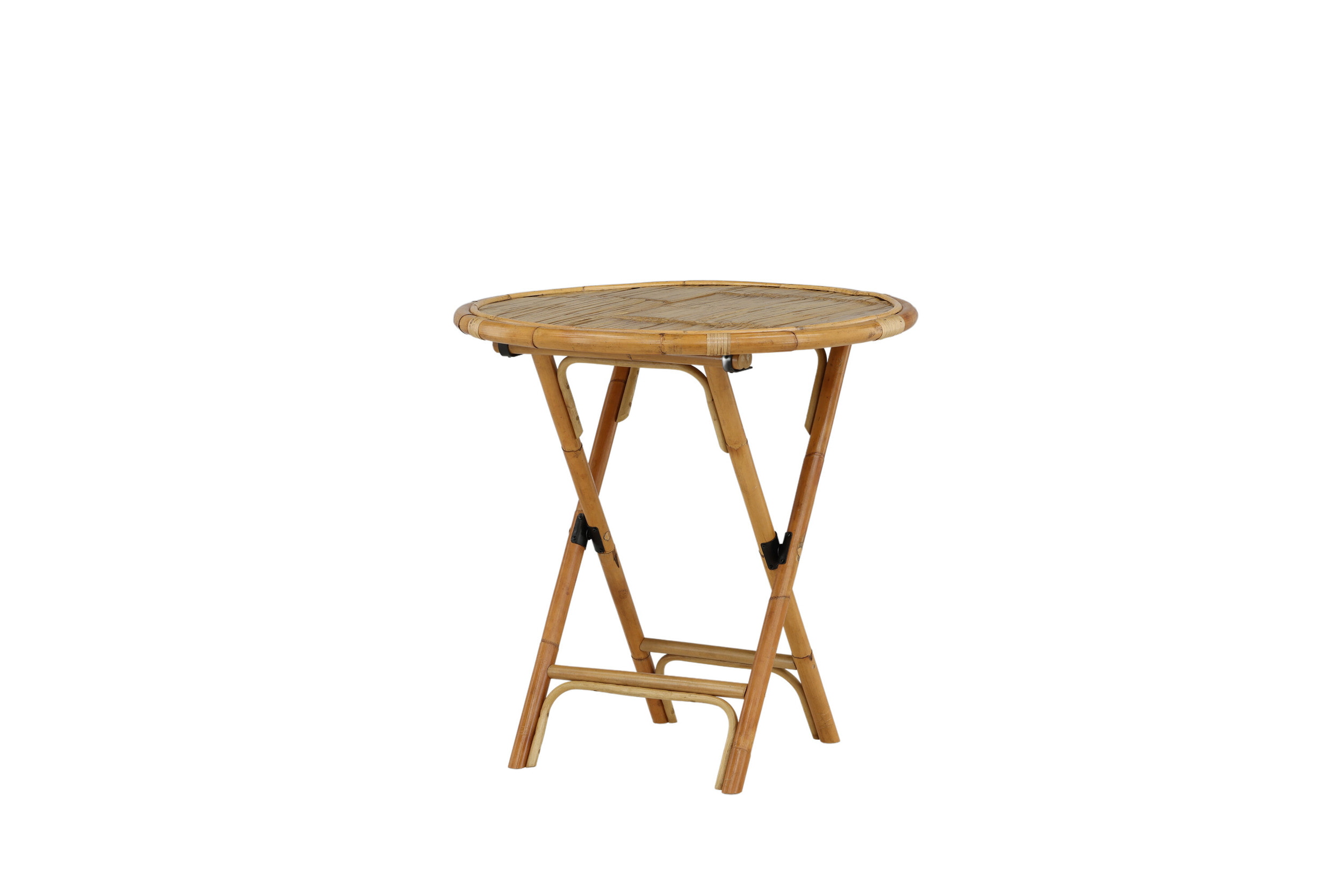 Nohr Ronde Bistrotafel 'Zev' Bamboe, 80cm