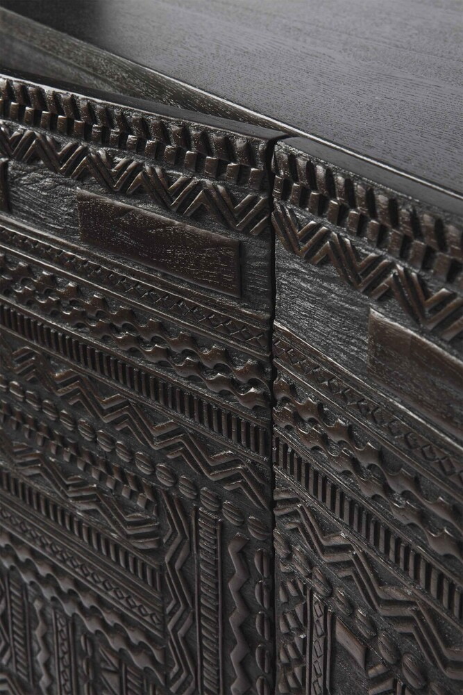 Ethnicraft Dressoir 'Tabwa' Gevernist Teakhout, 200cm