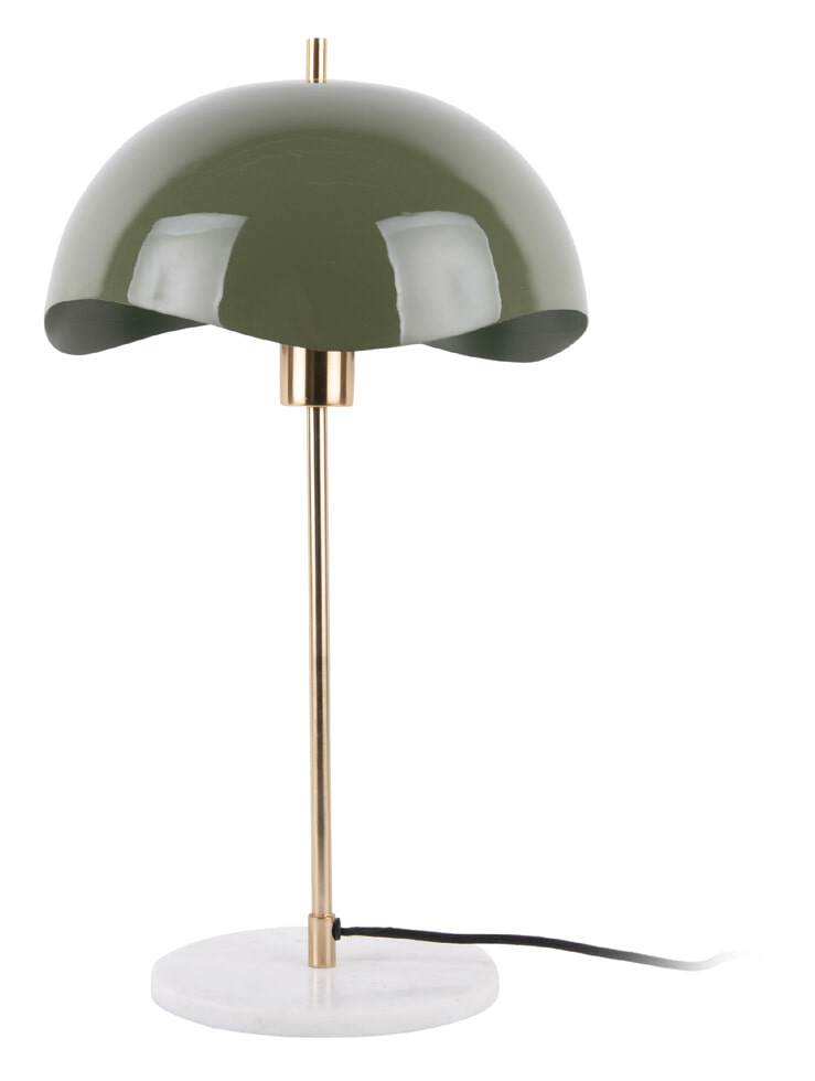 Leitmotiv Tafellamp Waved Dome 56cm hoog