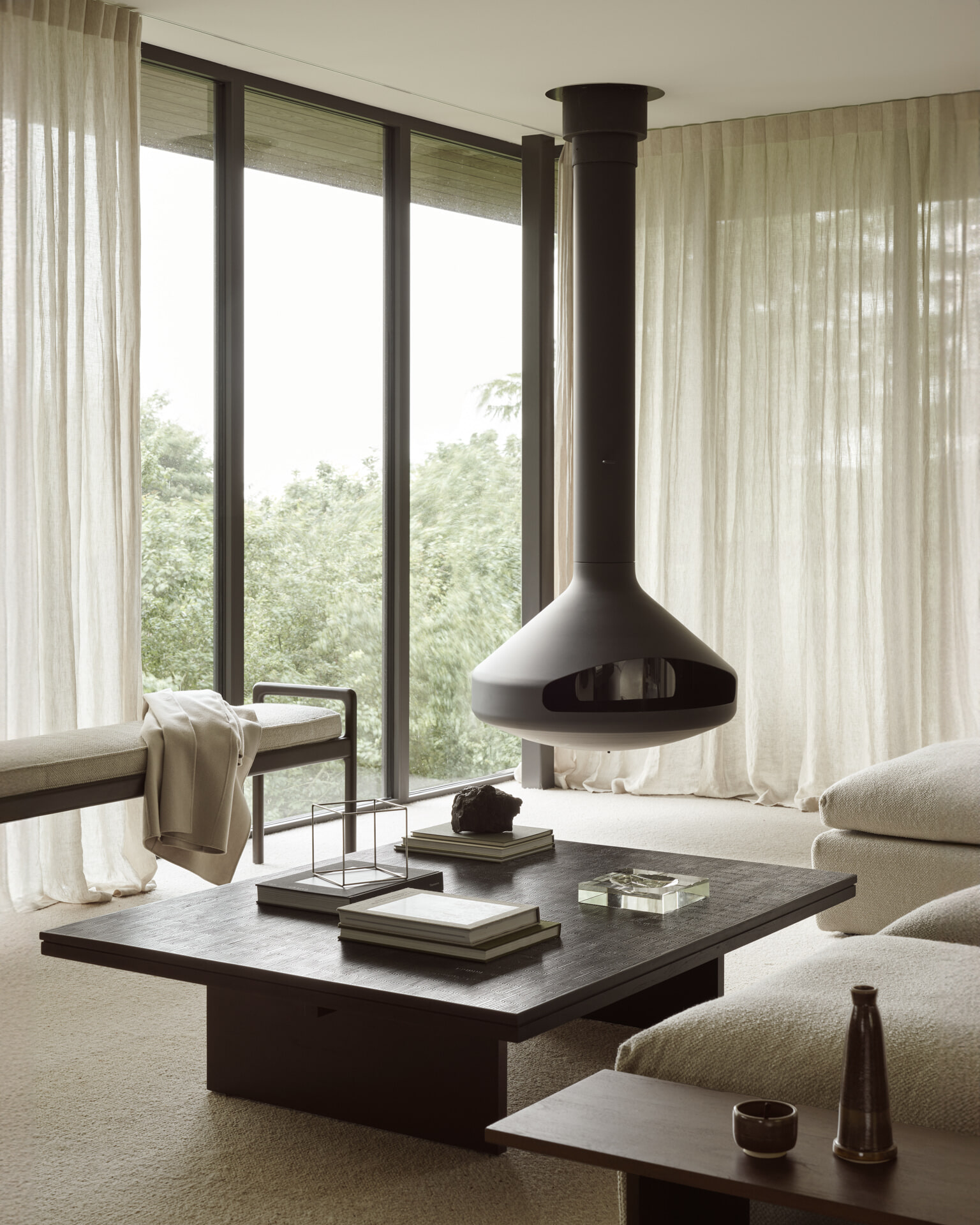 Ethnicraft Zitkussen 'Jack' t.b.v. Eetkamerbank Jack, kleur Ivory