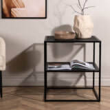 Nohr Bijzettafel 'Verity' 55 x 55cm, kleur Zwart