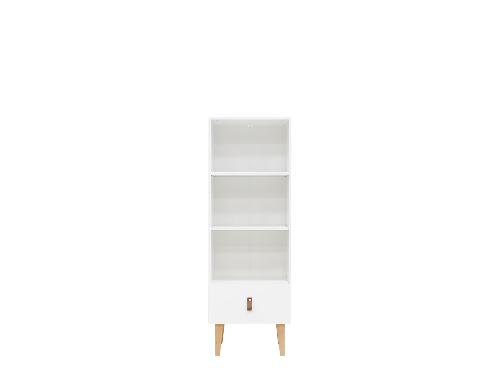 Bopita Boekenkastje 'Indy' kleur wit / naturel Bopita Boekenkastje 'Indy' kleur wit / naturel