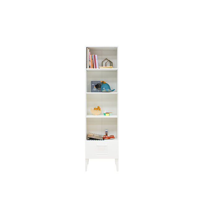 Bopita Boekenkast 'Locker' kleur wit