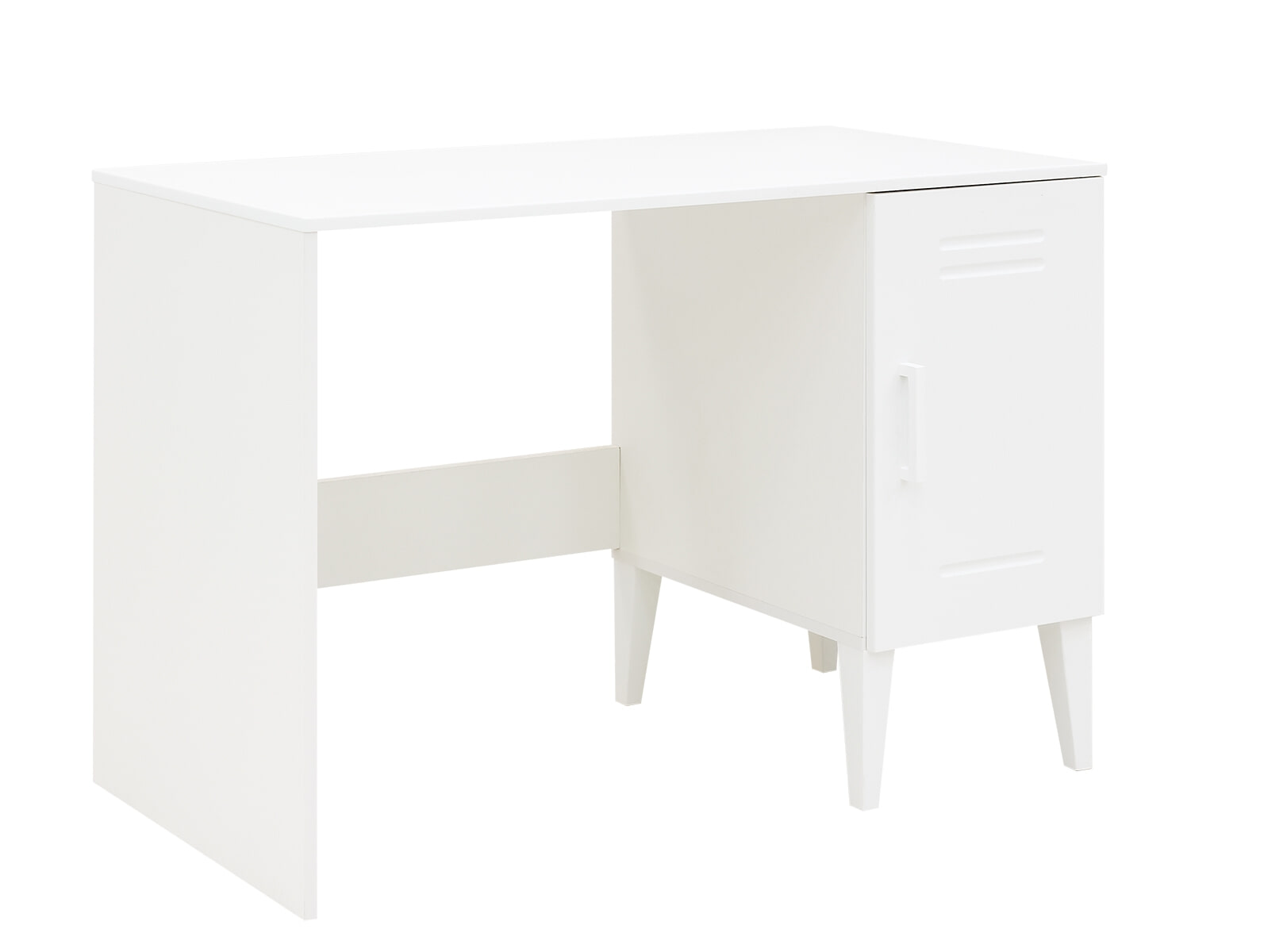 Bopita Bureau 'Locker' 115 x 55cm, kleur wit Bopita Bureau 'Locker' 115 x 55cm, kleur wit