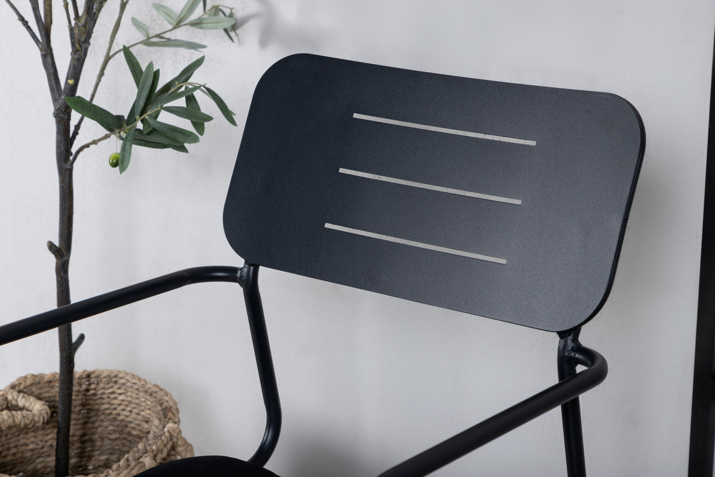 Nohr Tuinstoel 'Diona' Met armleuning, kleur Zwart