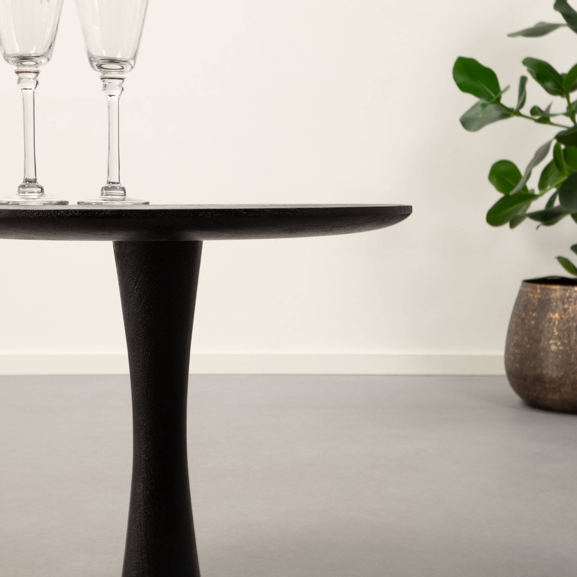 Brix Salontafel 'Vivian' 50cm, kleur Zwart