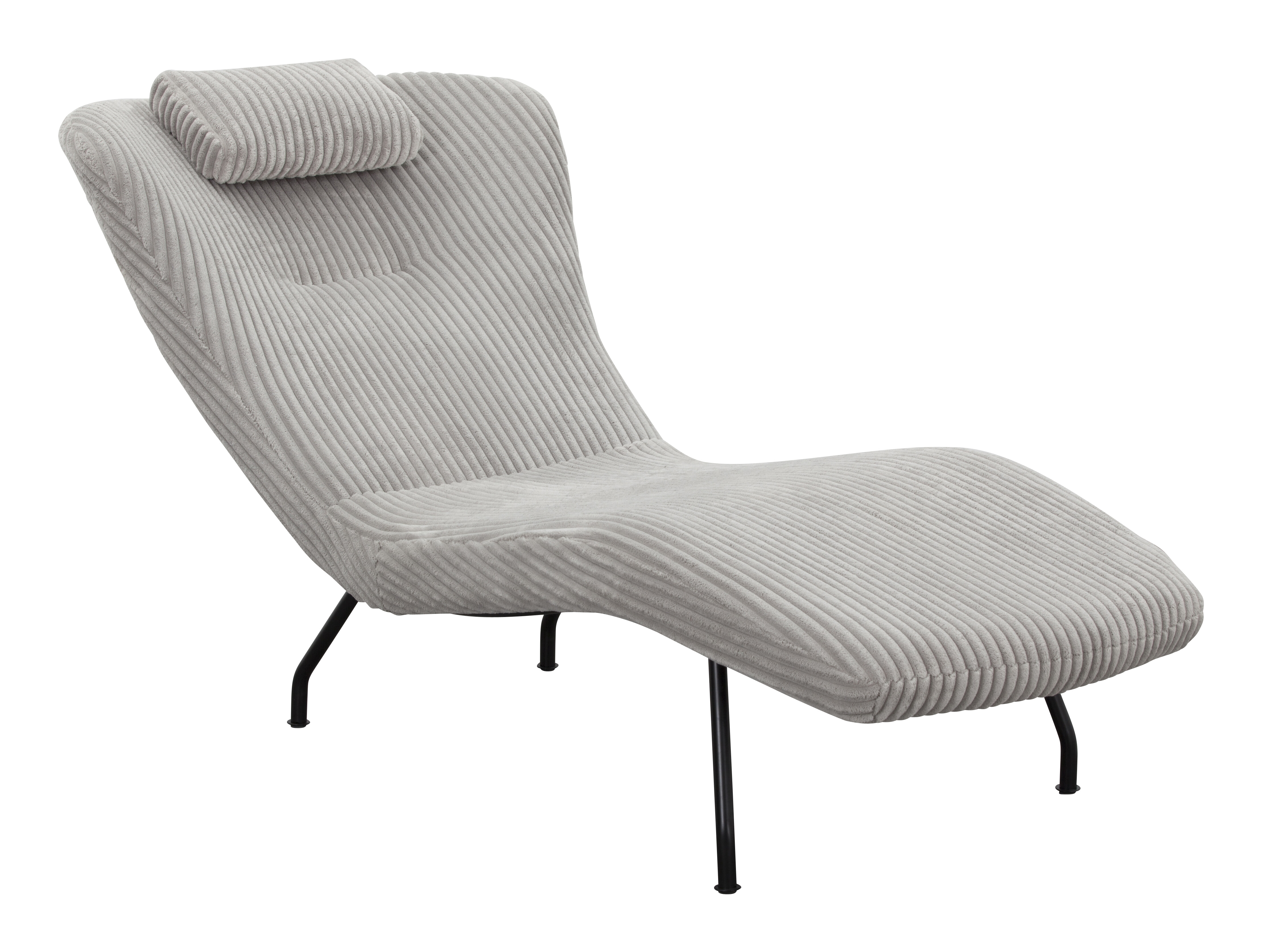 Artistiq Relaxfauteuil 'Cathy' Rib, kleur Lichtgrijs Artistiq Relaxfauteuil 'Cathy' Rib, kleur Lichtgrijs