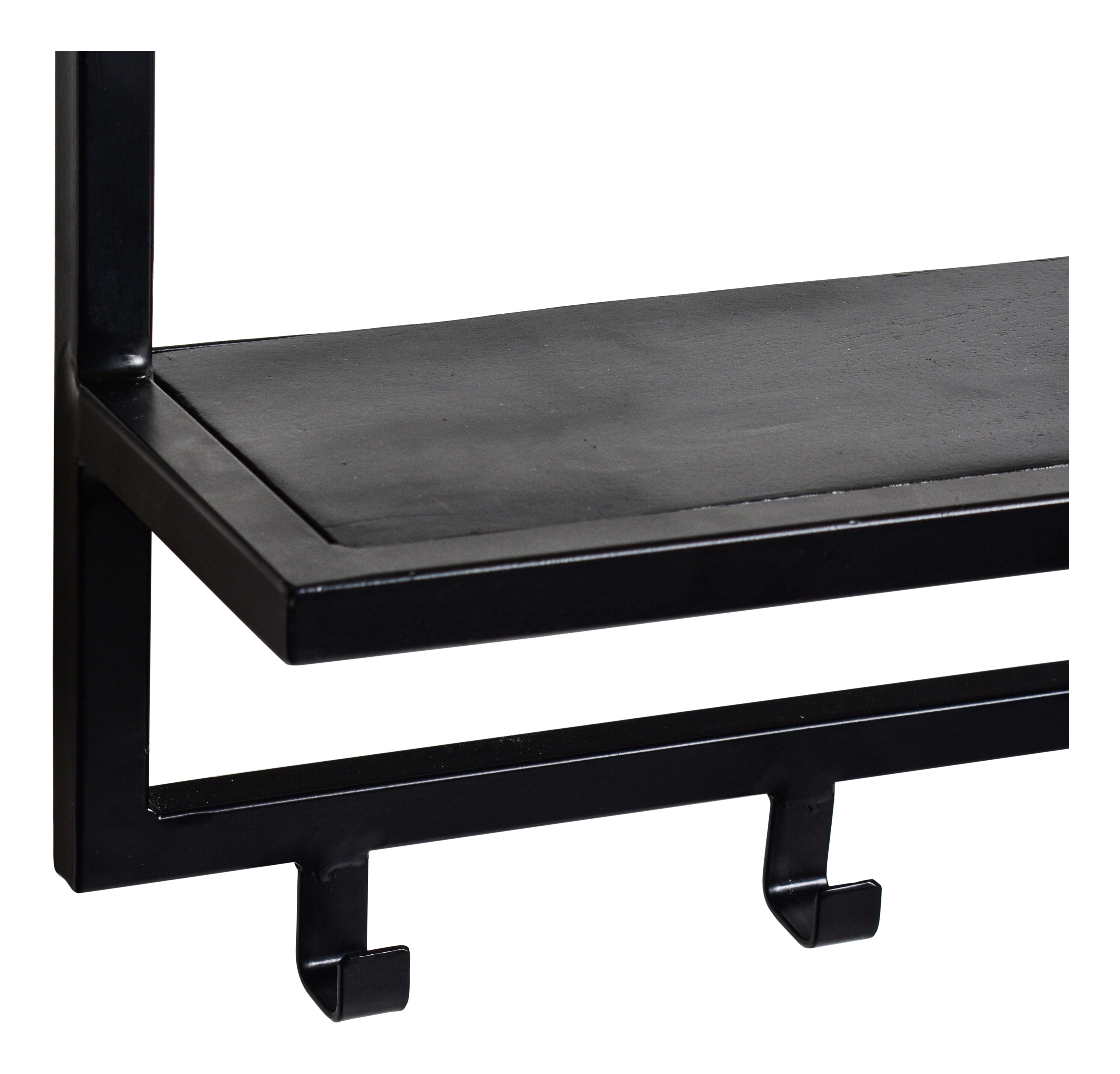 Brix Kapstok 'Bono' Mangohout, kleur Zwart