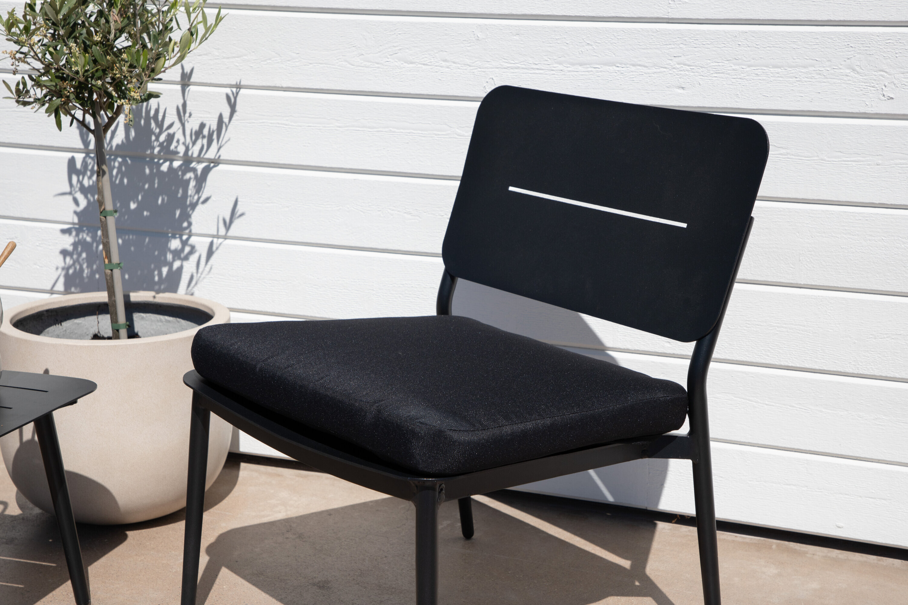 Nohr Loungestoel 'Adon' kleur Zwart