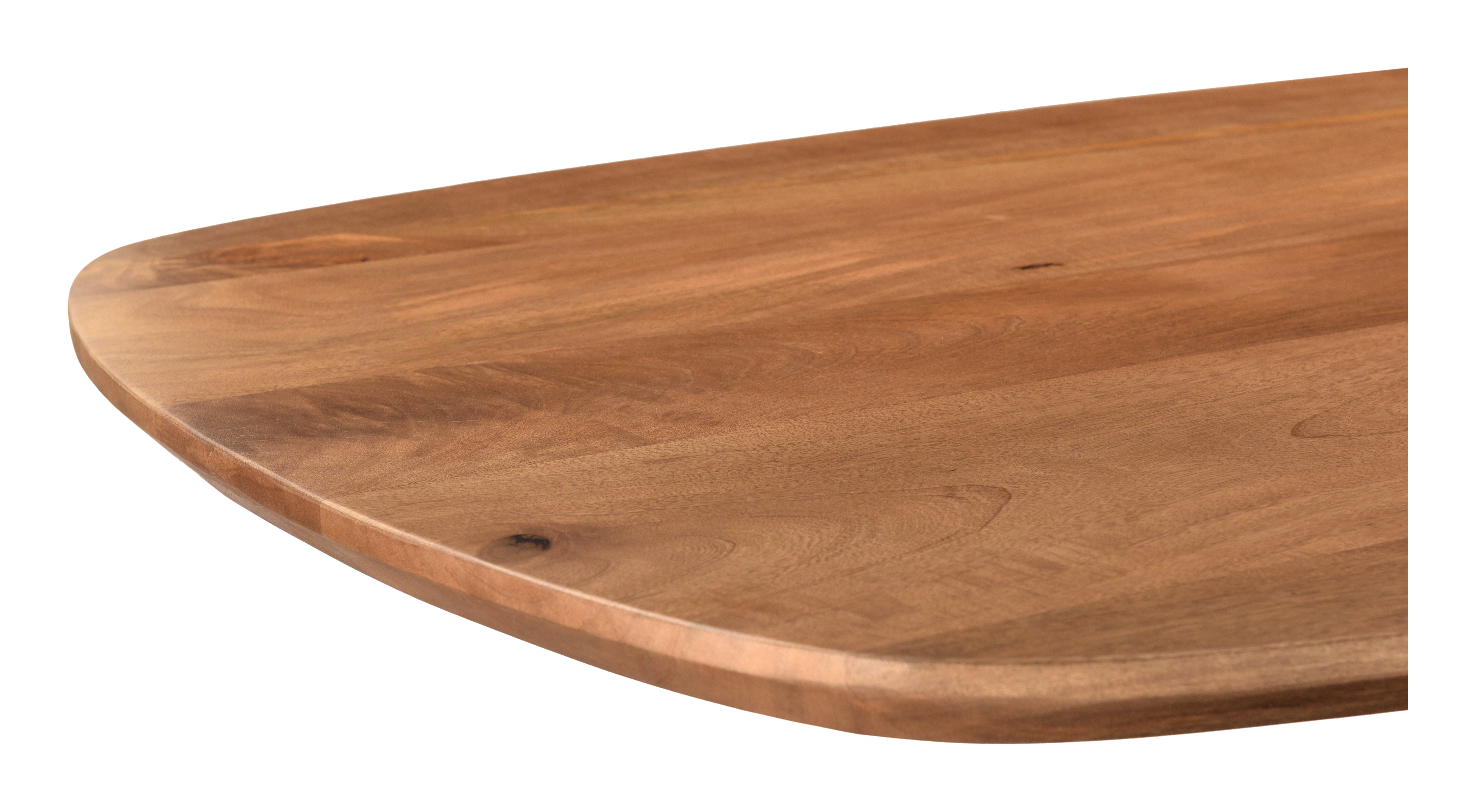 LivingFurn Deens Ovale Eettafel 'Jesper' Mangohout, 230 x 105cm