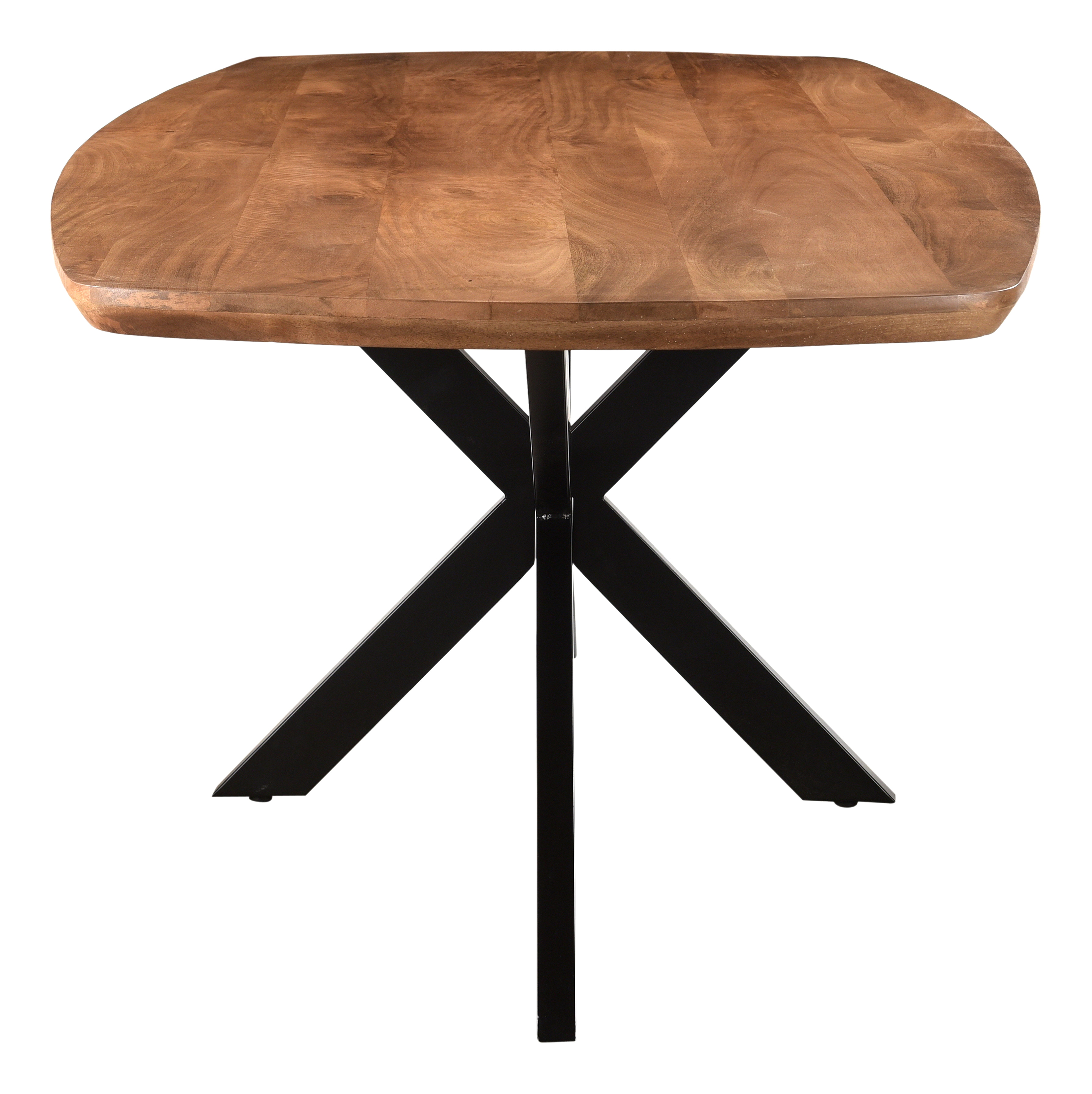 LivingFurn Deens Ovale Eettafel 'Jesper' Mangohout, 210 x 105cm