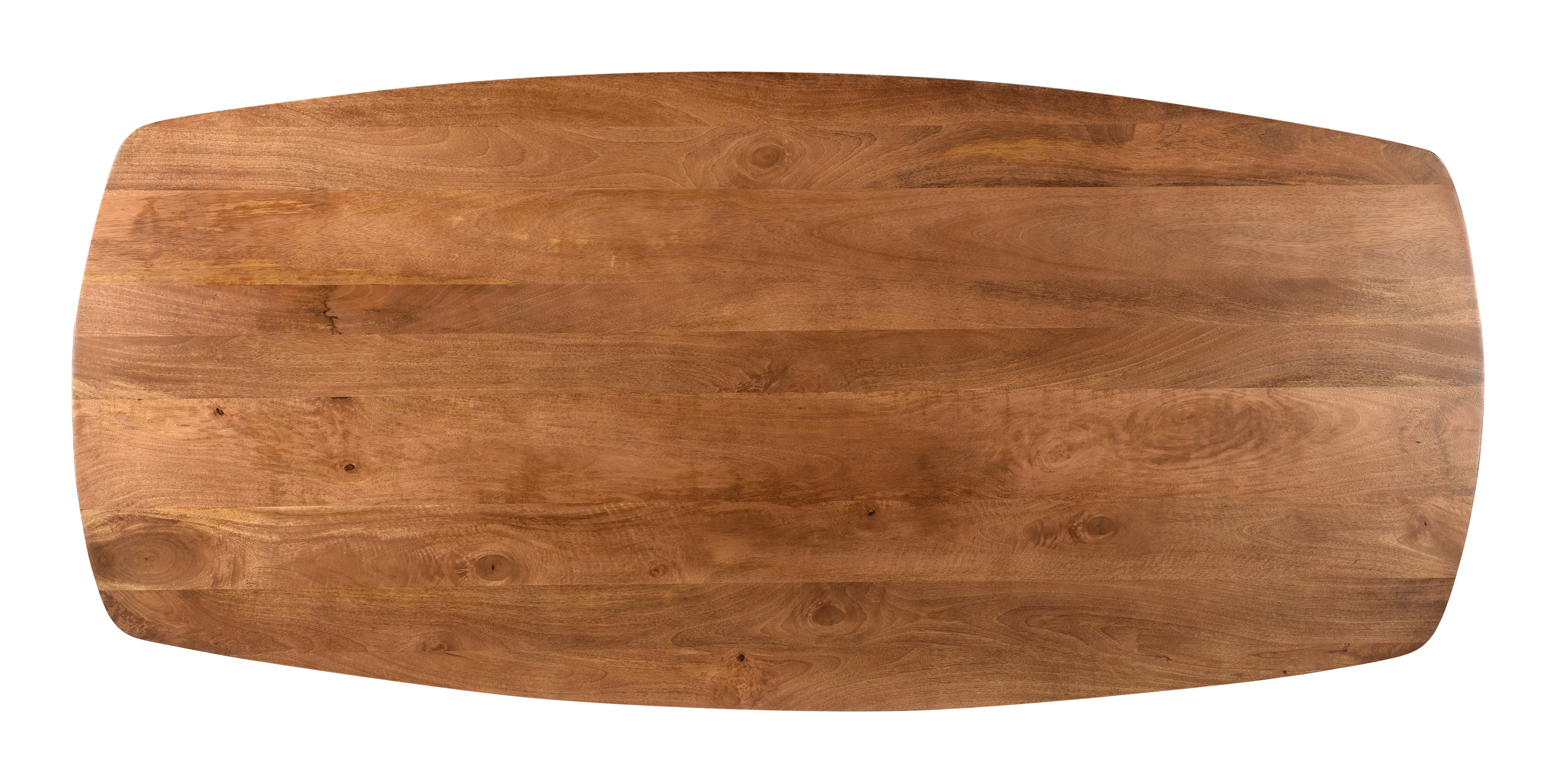 LivingFurn Deens Ovale Eettafel 'Jesper' Mangohout, 210 x 105cm