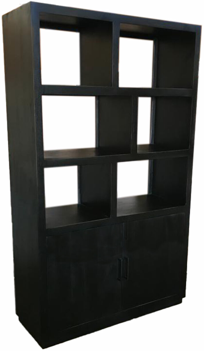 Livingfurn Opbergkast 'Jaxx' Mangohout, 200 x 120cm