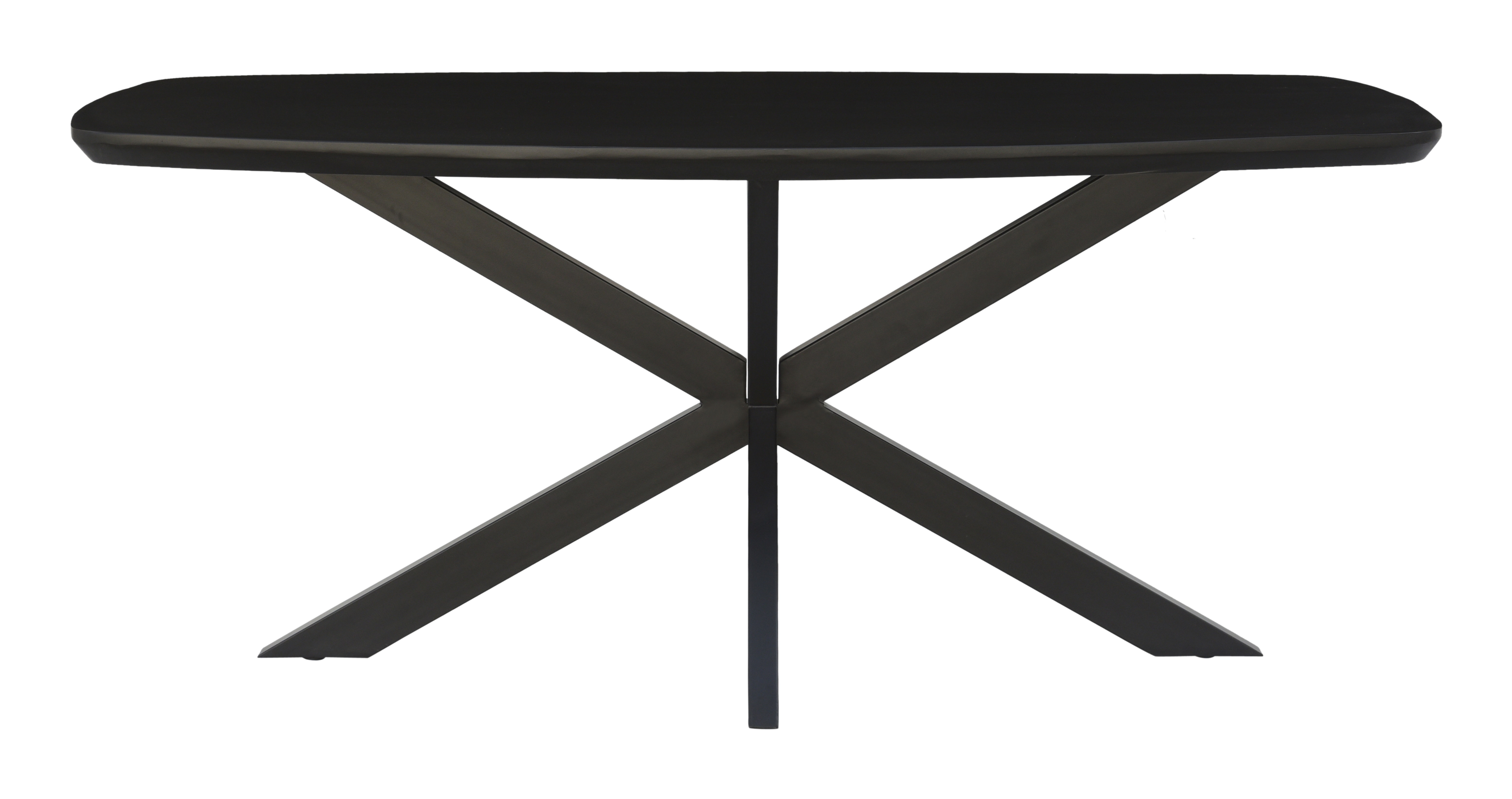 Livingfurn Deens Ovale Eettafel 'Jesper' Mangohout, 180 x 90cm