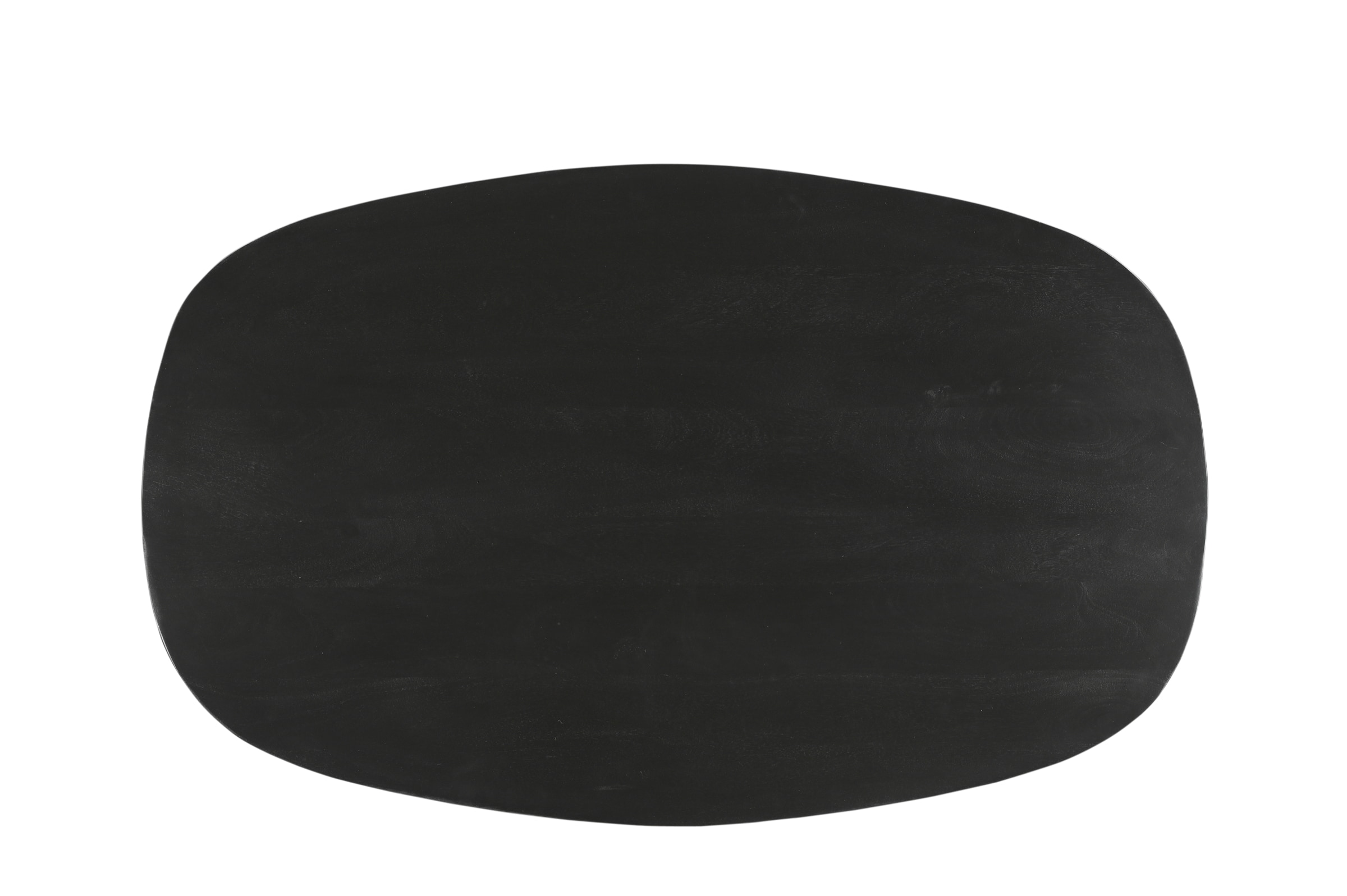 Livingfurn Salontafel 'Jesper' Mangohout, 120 x 75cm, kleur Zwart