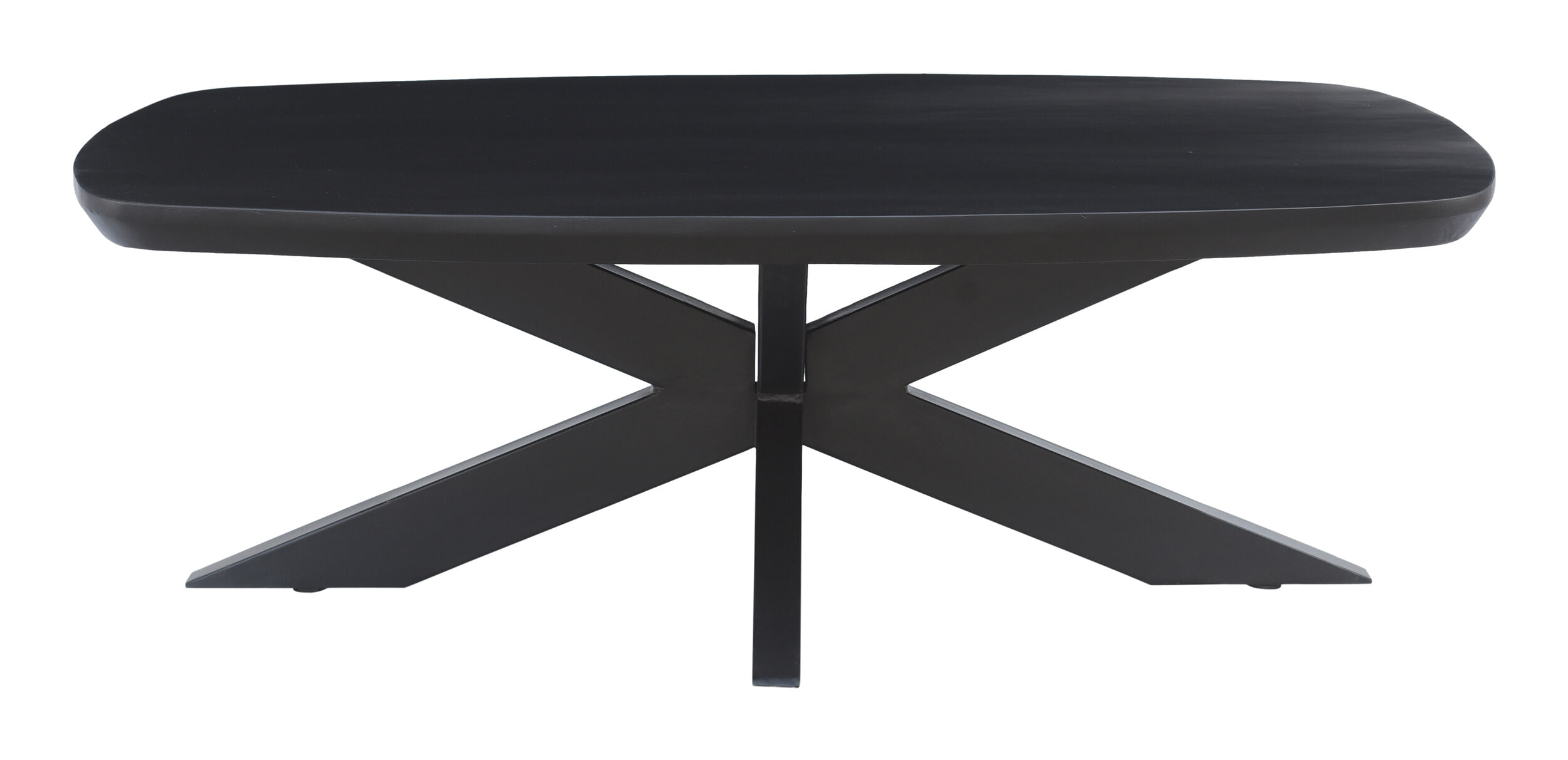 Livingfurn Deens Ovale Salontafel 'Jesper' Mangohout, 120 x 75cm