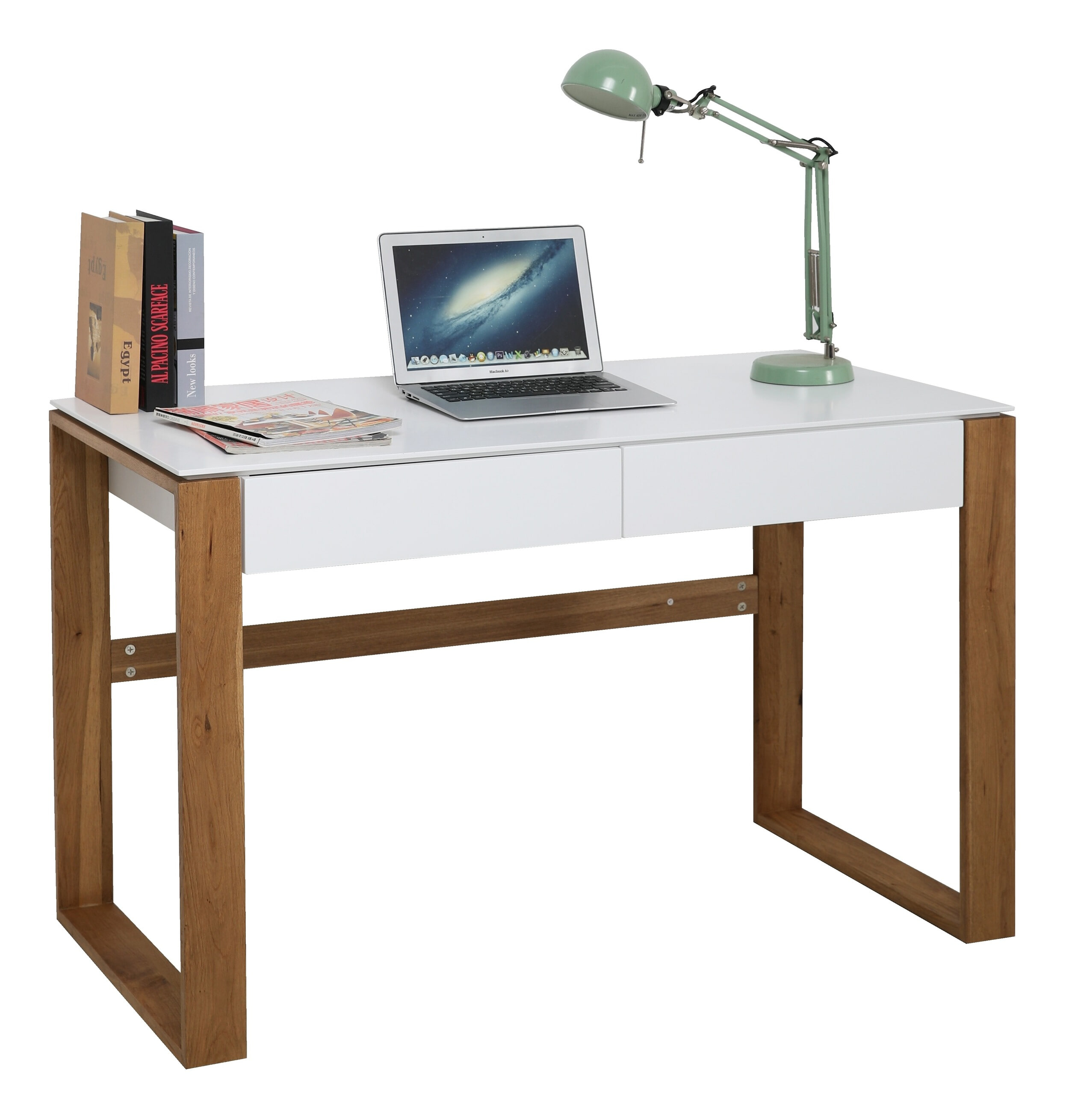 Artistiq Bureau 'Ismael' 120 x 60cm, met 2 laden