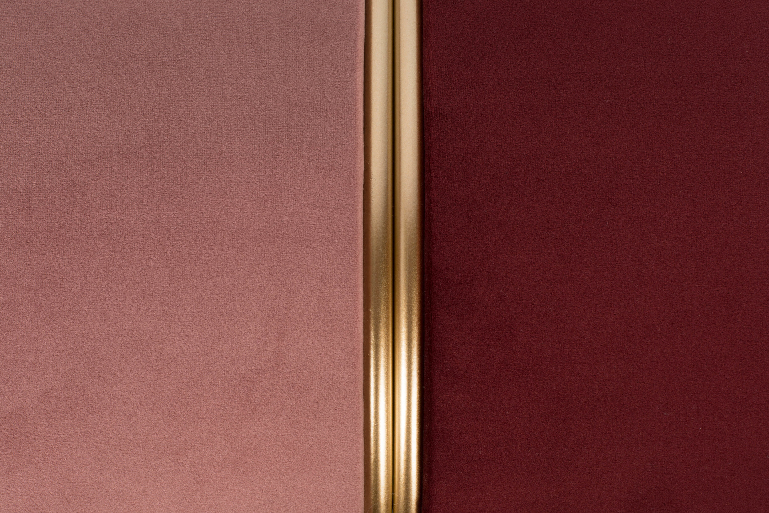 ZILT Poef 'Bubbly', Velvet, kleur Roze