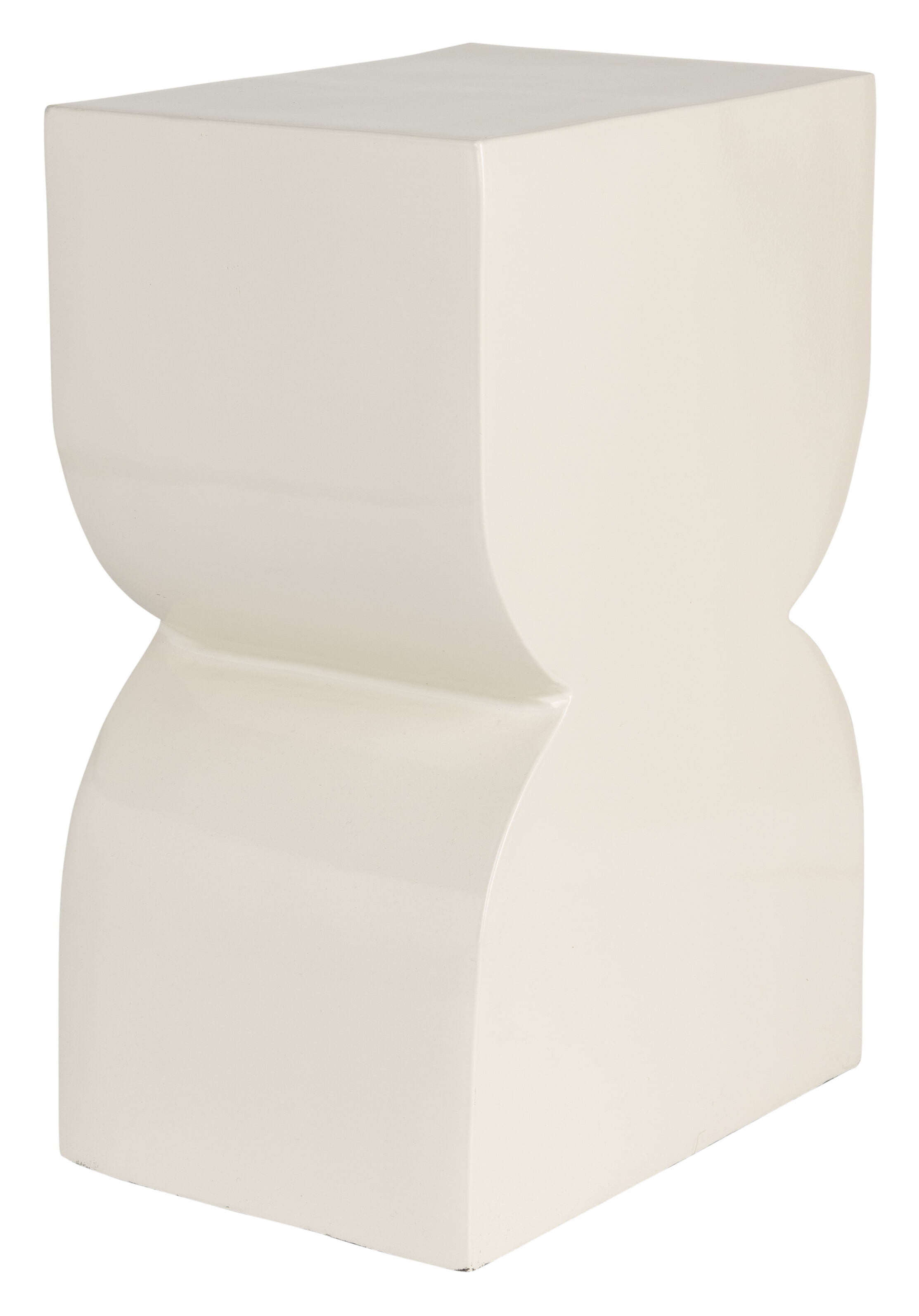 Zuiver Krukje/Bijzettafel 'Cones' 30 x 21cm, kleur Beige