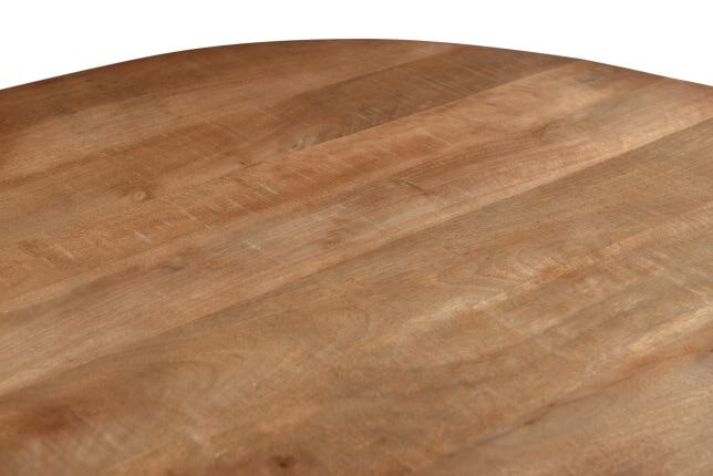 Sohome Ronde Salontafel 'Olav' Mangohout, 50cm, kleur Bruin