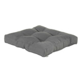 Hartman Tuinkussen 'Casual' Plofkussen Zit, 60 x 60cm, kleur Grijs