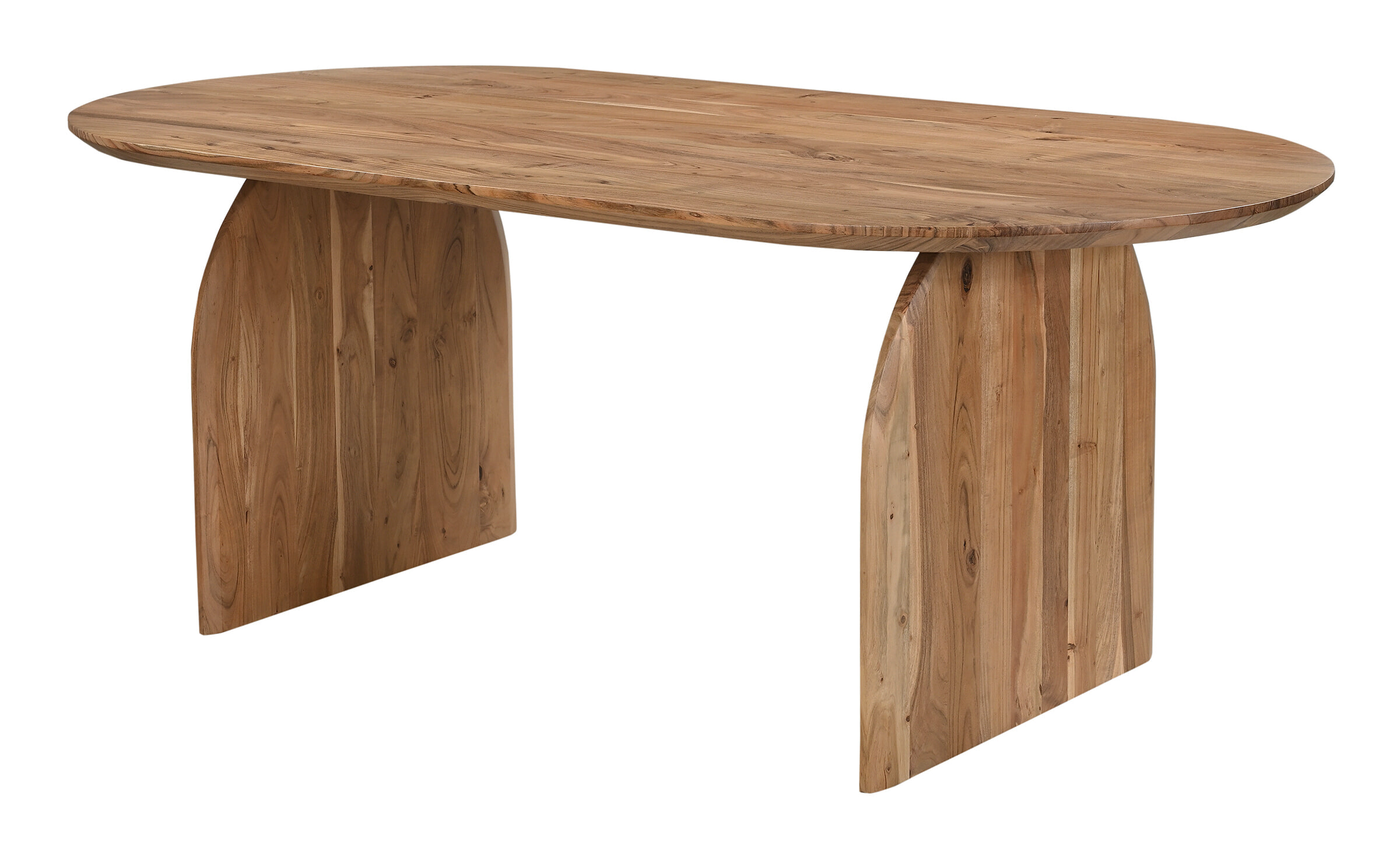 Artistiq Ovale Eettafel 'Sequia' Acaciahout, 200 x 100cm