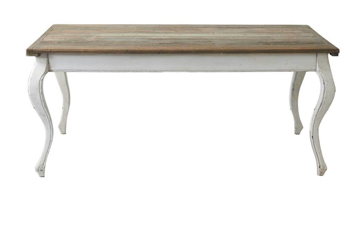 Rivièra Maison Eettafel Driftwood 180 x 90cm - Wit