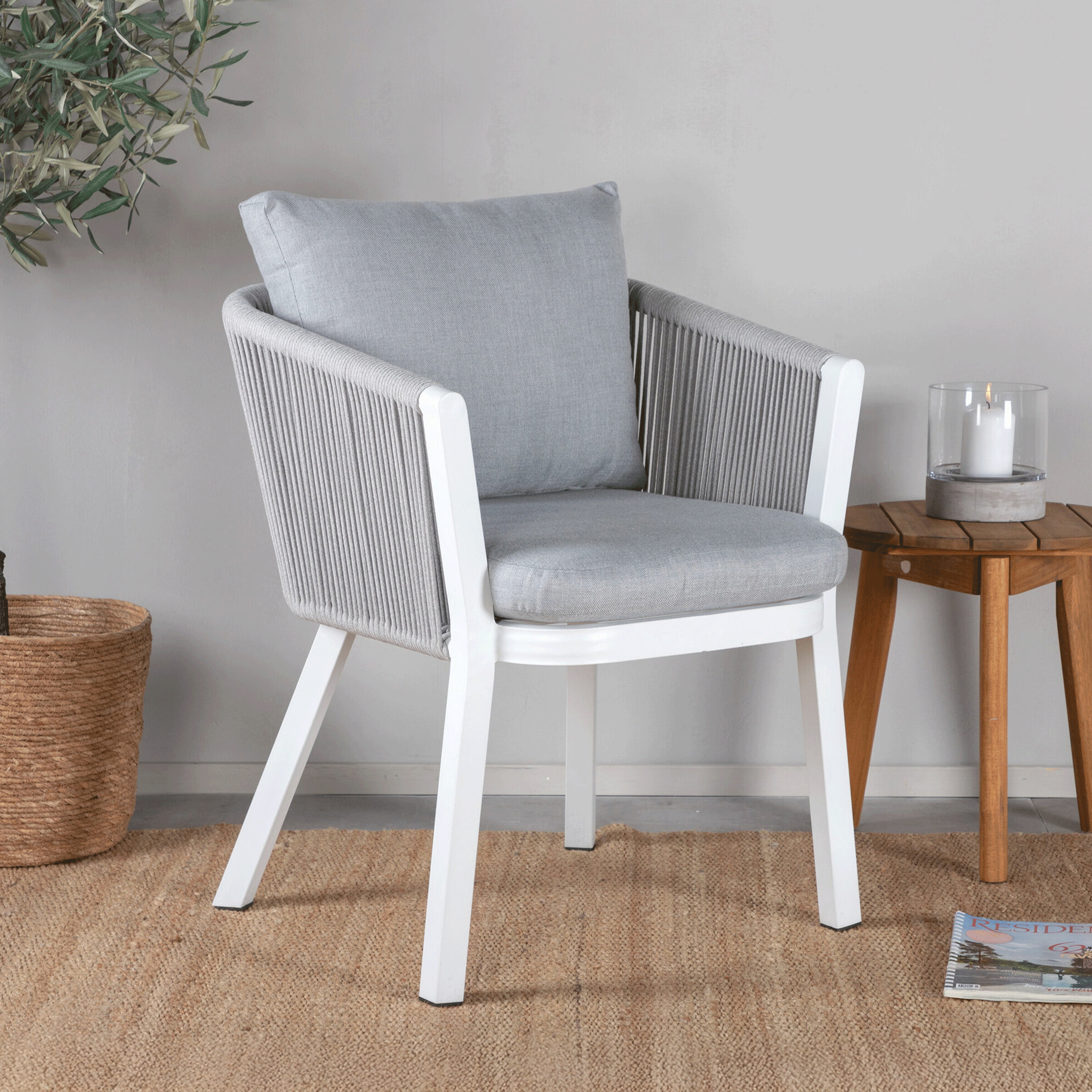 Nohr Tuinstoel 'Sauel' Polyester touw