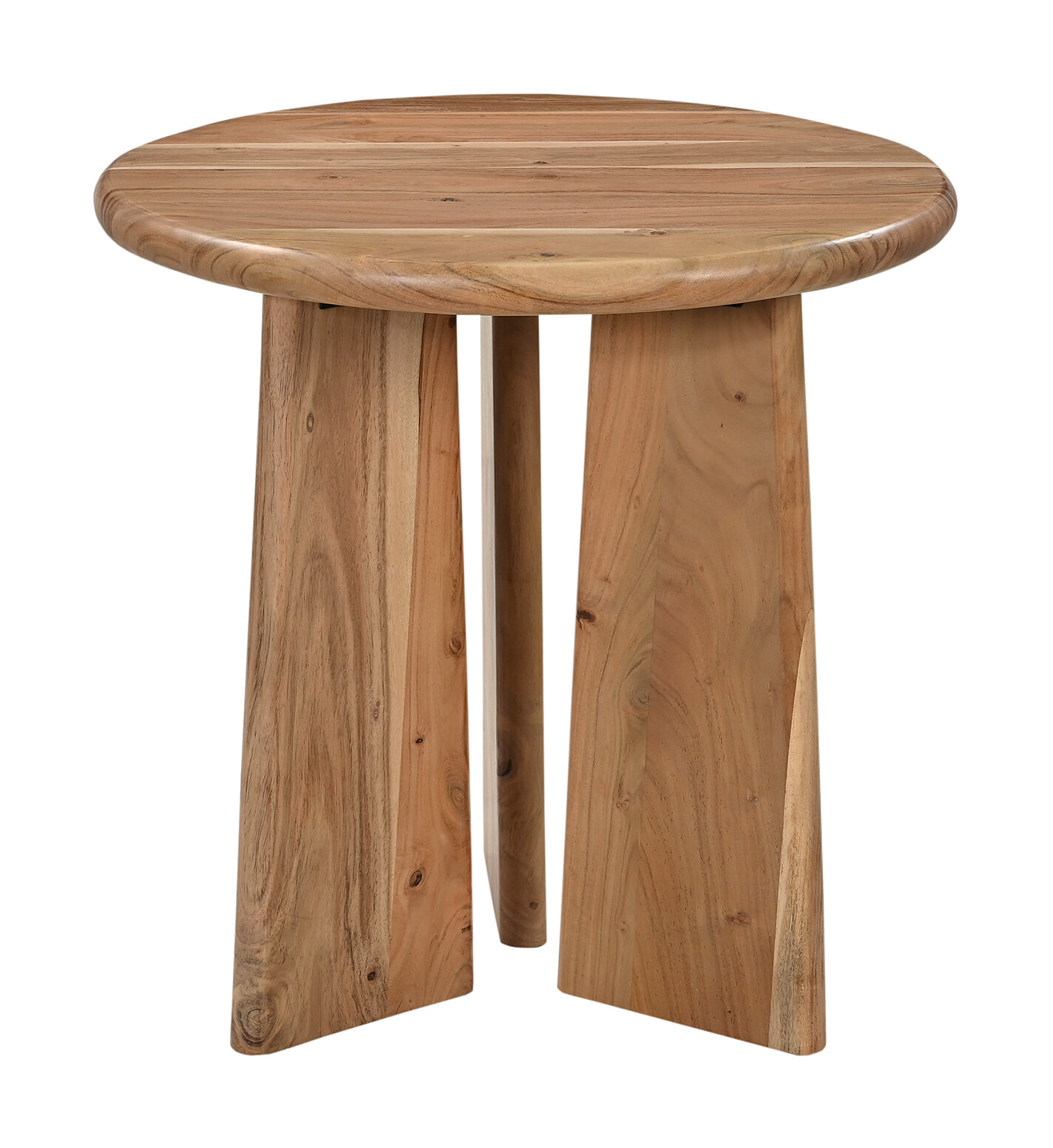 Artistiq Ronde Bijzettafel 'Sequia' Acaciahout, 60cm