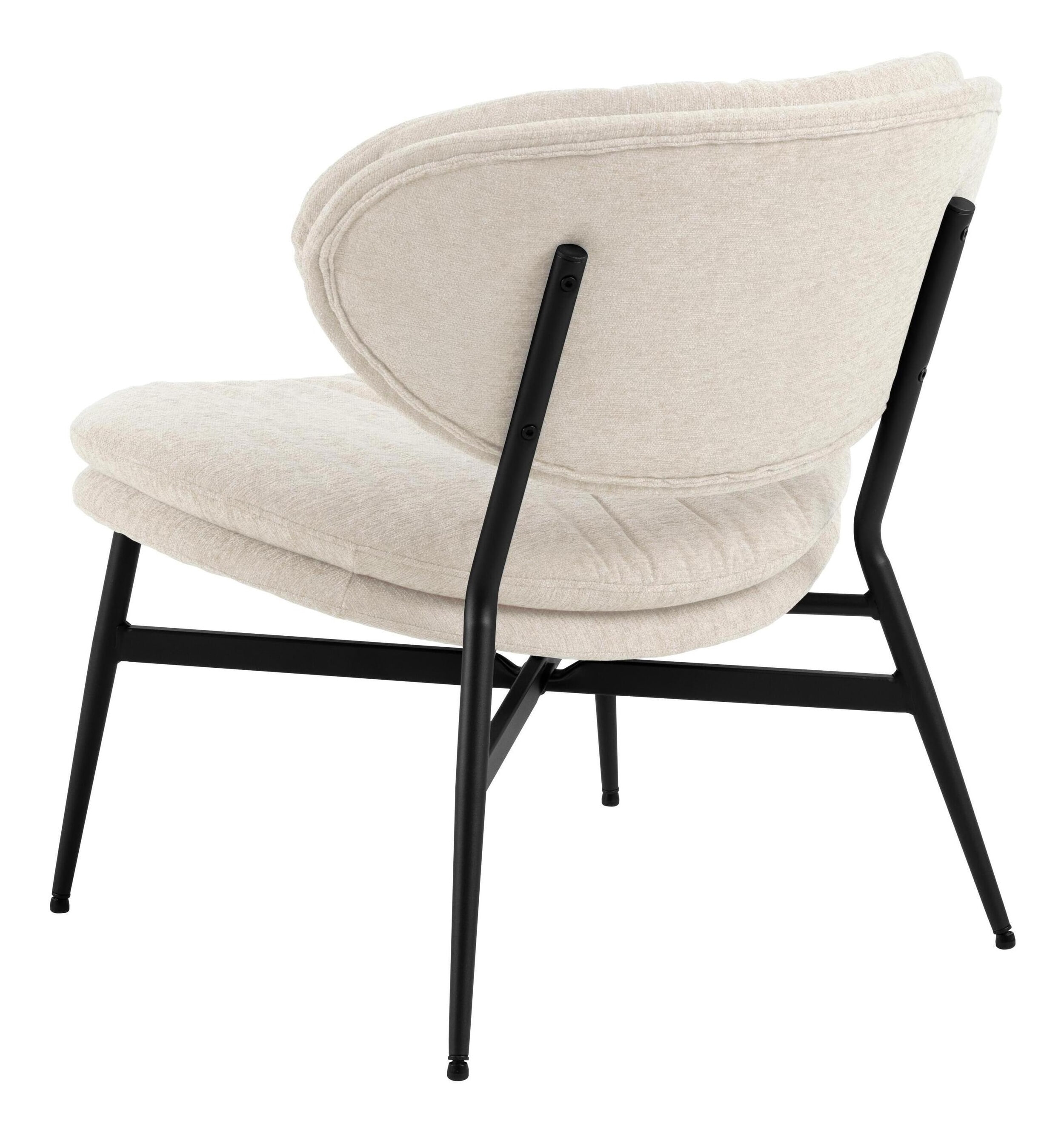 Bendt Fauteuil 'Angelia' Chenille, kleur Beige