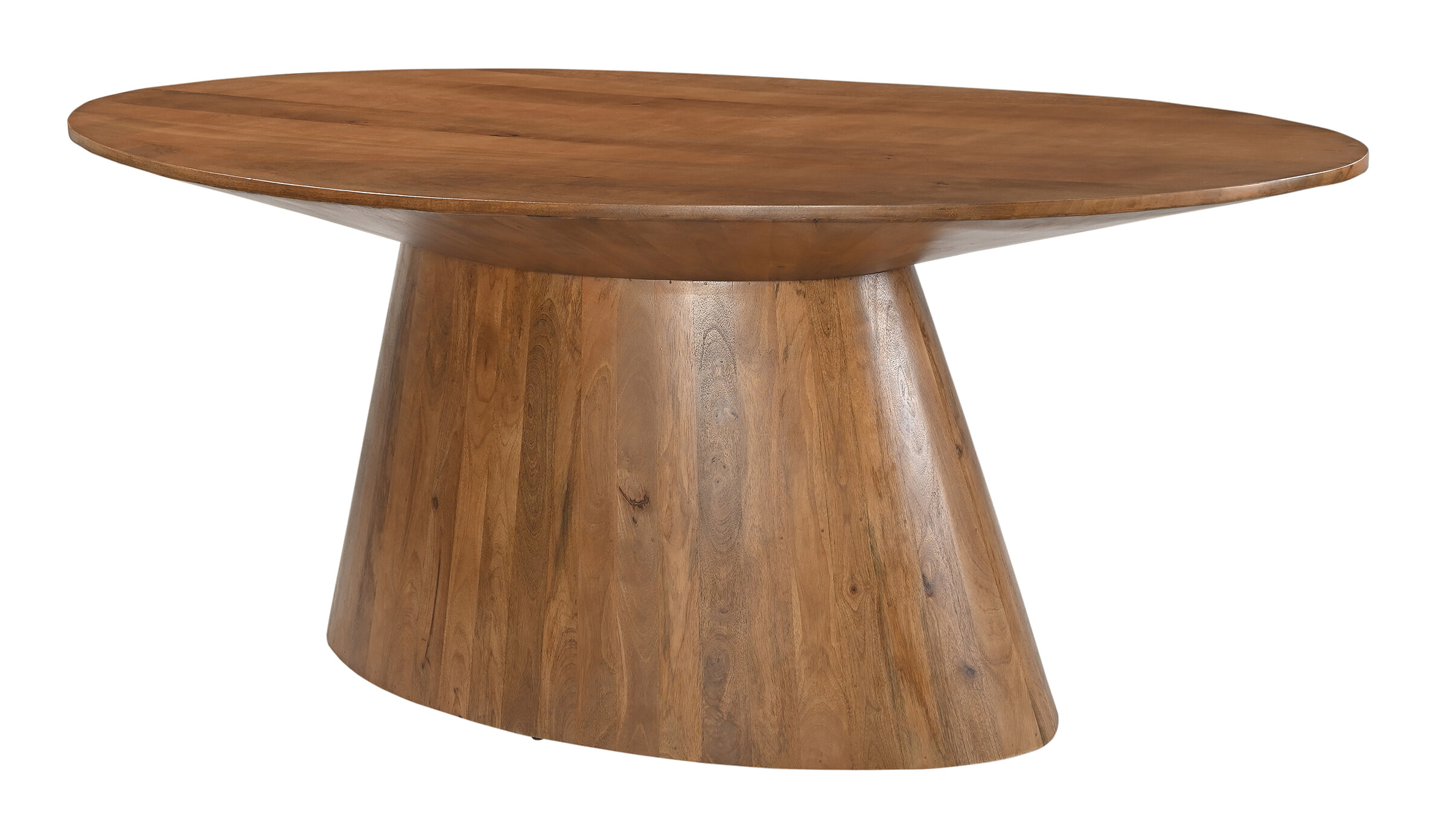 Artistiq Ovale Eettafel 'Elicia' Mangohout, 210 x 100cm