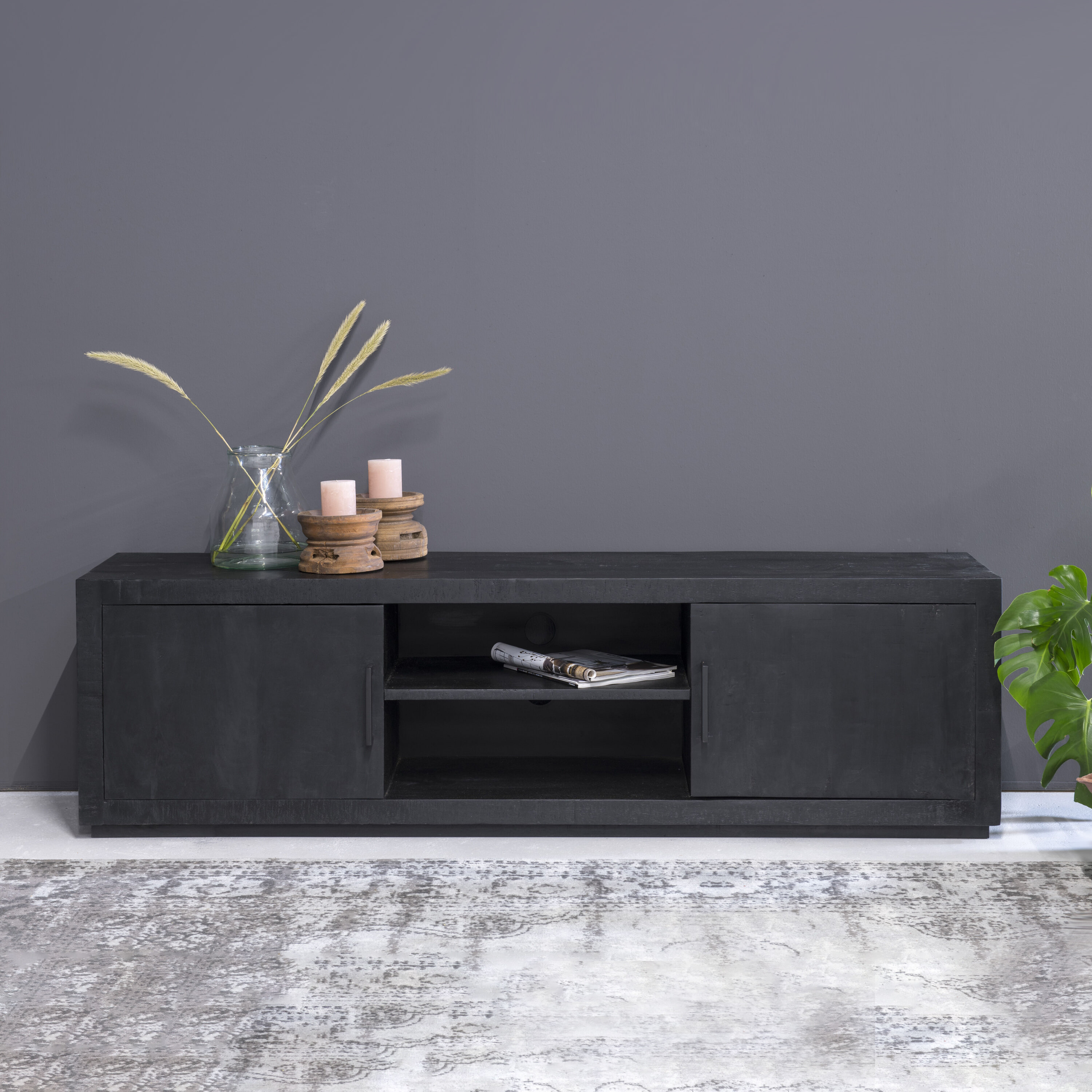 Livingfurn TV-meubel 'Jaxx' Mangohout, 150cm